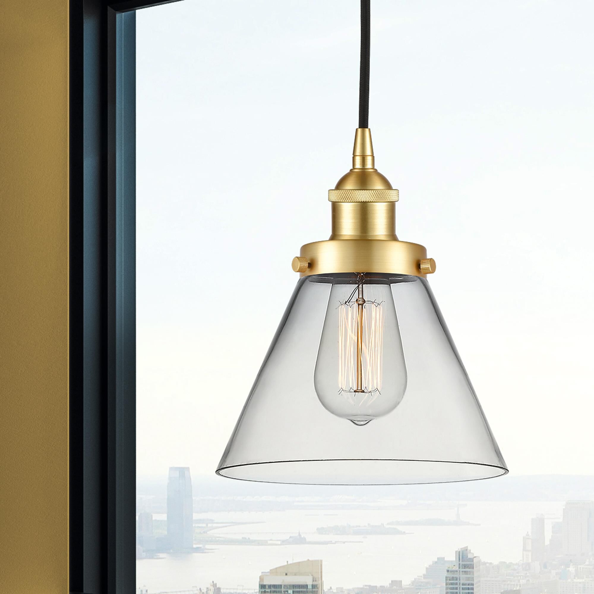 Bruno Marashlian Cone 8 Inch Mini Pendant by Innovations Lighting