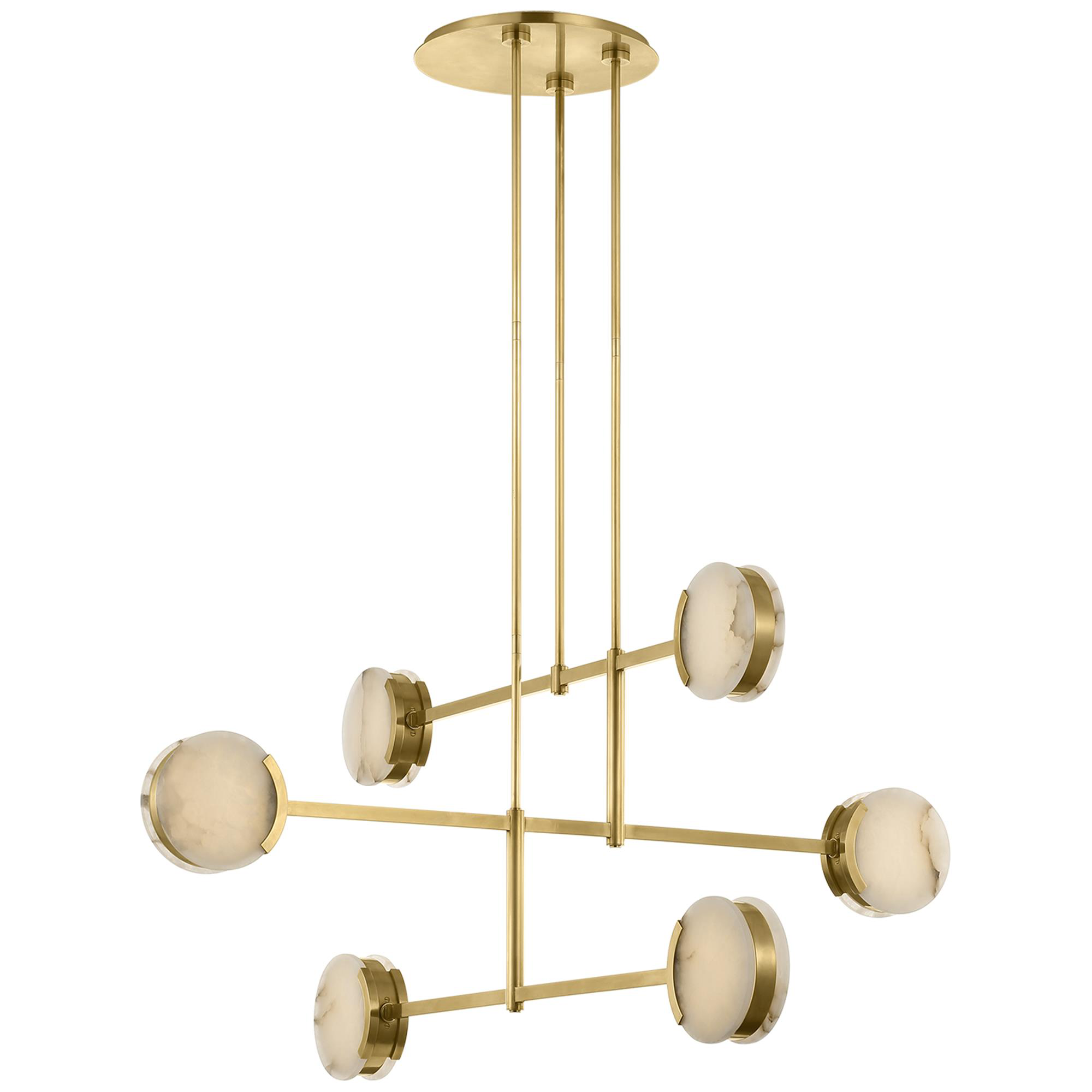 Shown in Antique-Burnished Brass finish