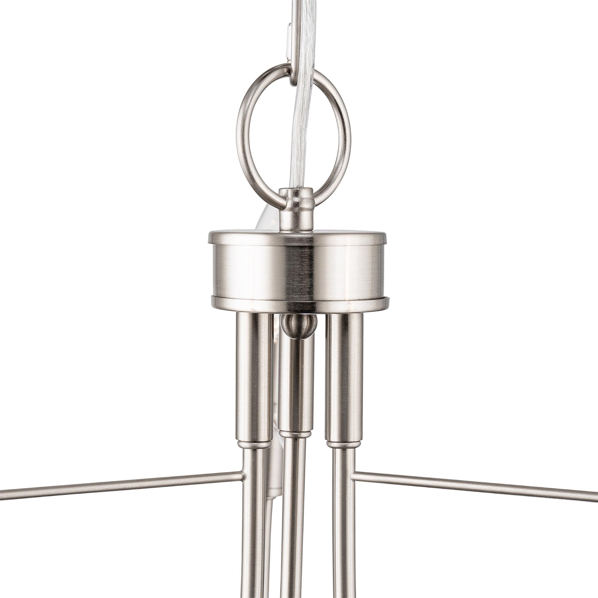 Shown in Brushed Nickel finish