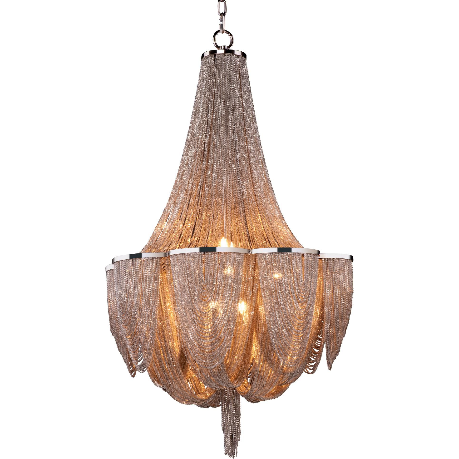Chantilly 22 Inch 10 Light Mini Chandelier by Maxim Lighting