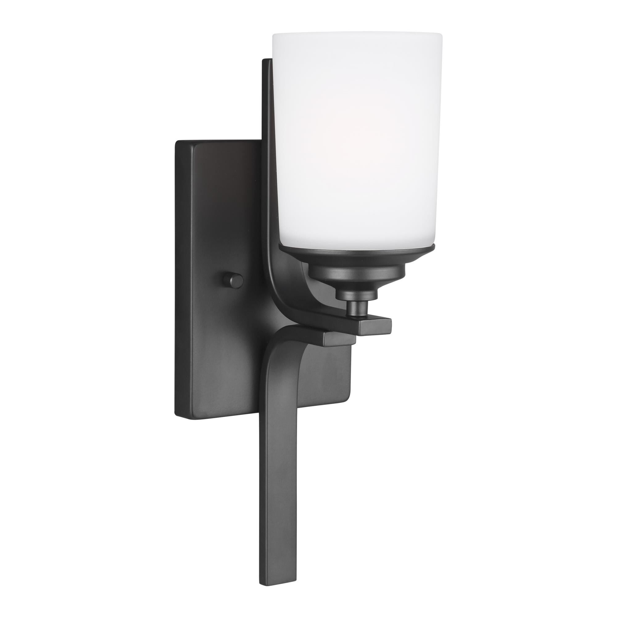 Shown in Midnight Black finish and Etched / White Inside glass
