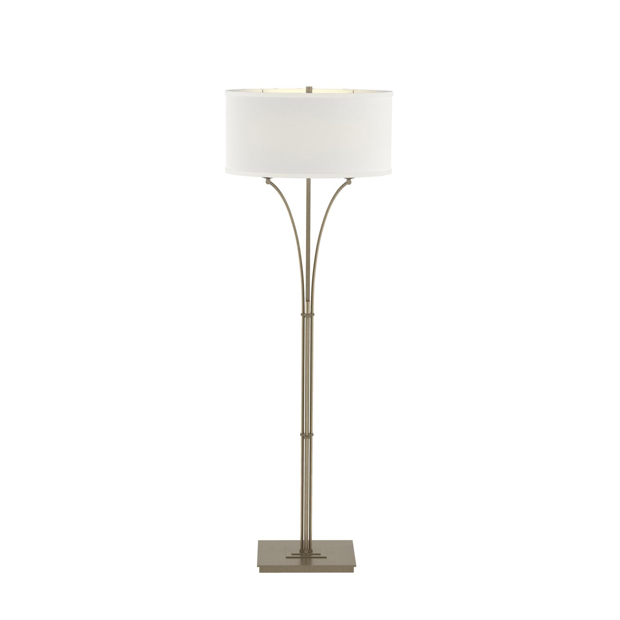 Shown in Soft Gold finish and Natural Anna shade
