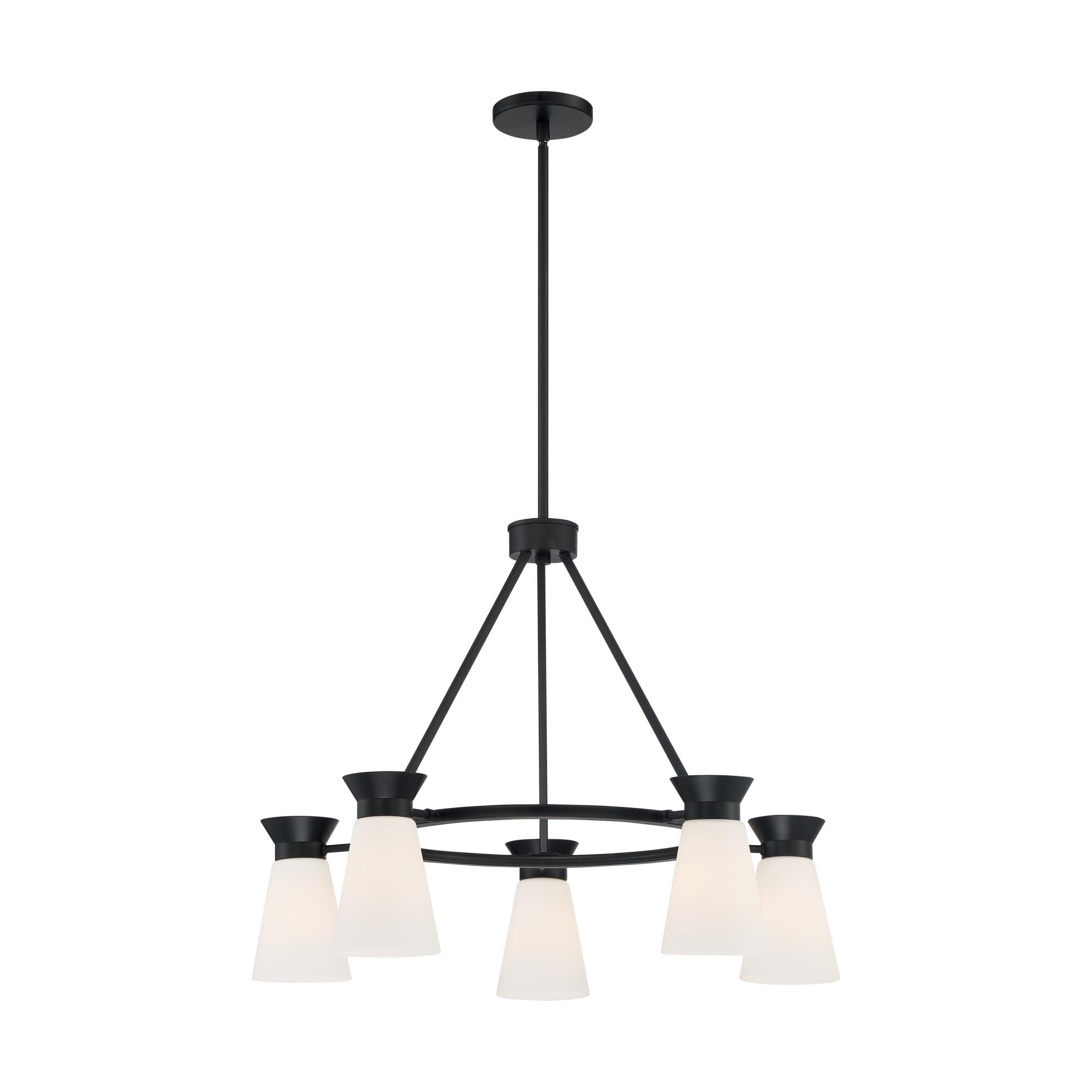Caleta 5 Light Mini Chandelier by Nuvo Lighting
