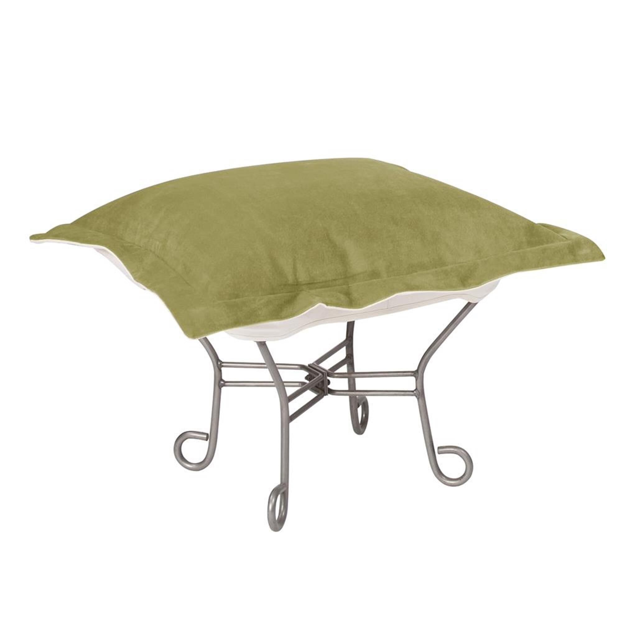Scroll Puff Ottoman,