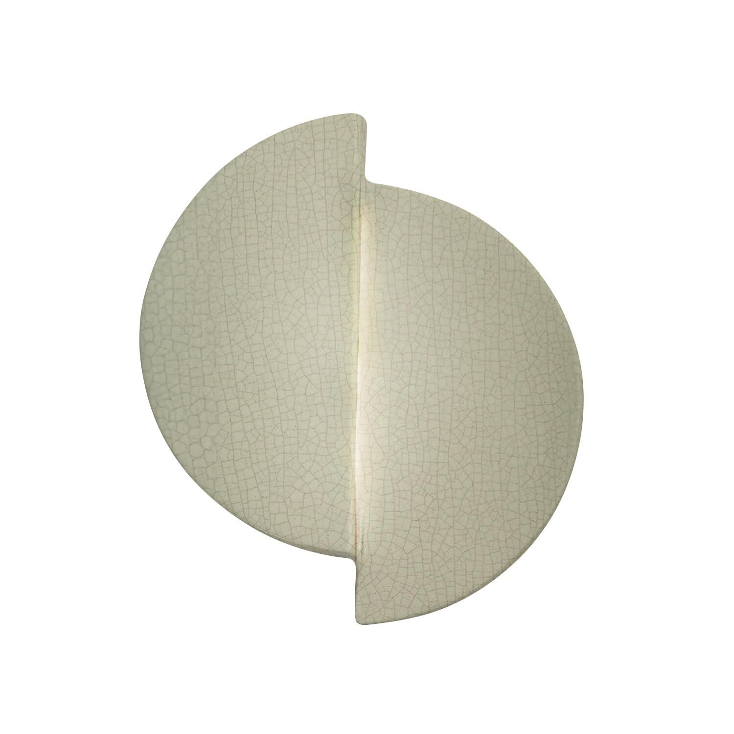 Shown in Celadon Green Crackle finish and Shape - Offset accent
