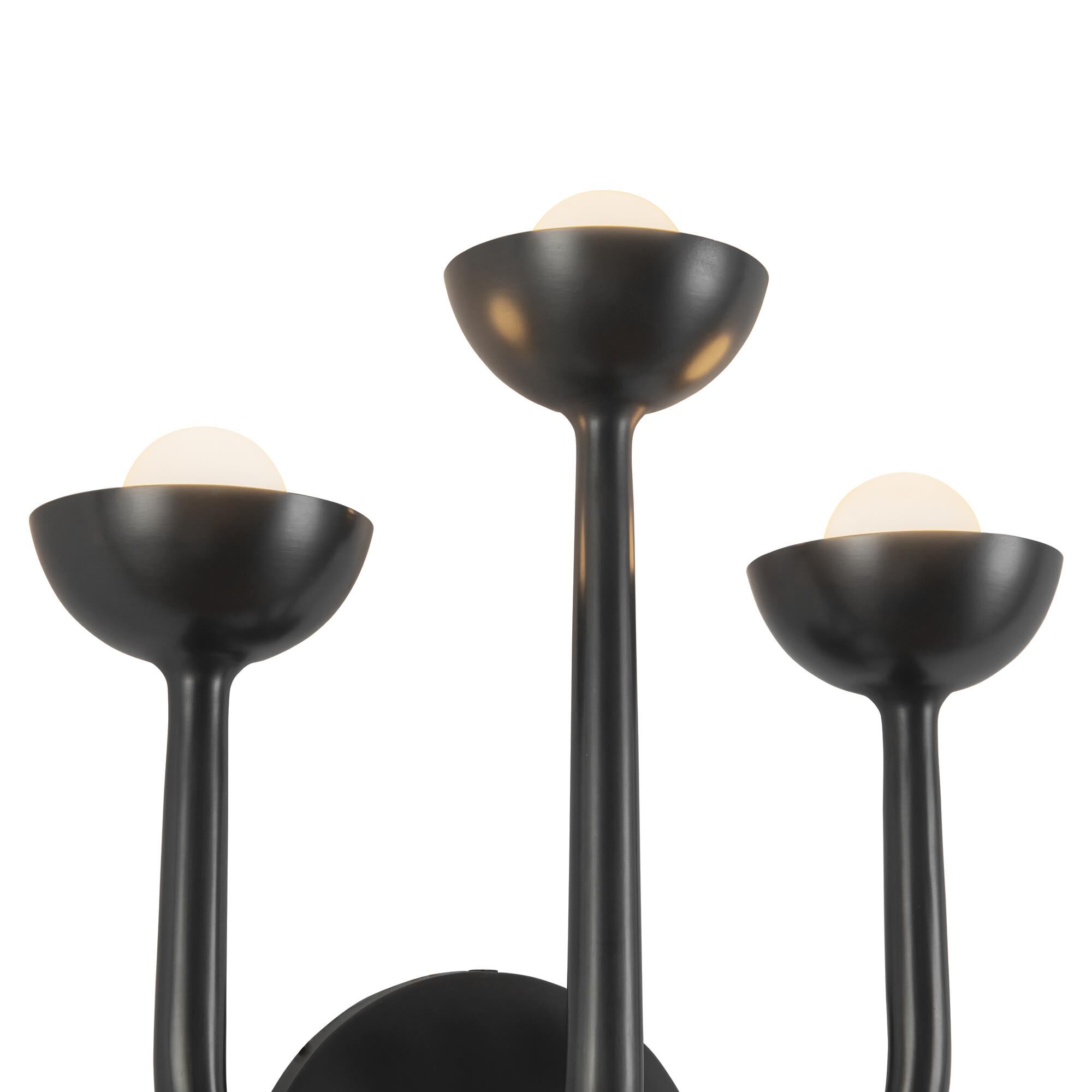 Shown in Urban Bronze finish and Frosted glass