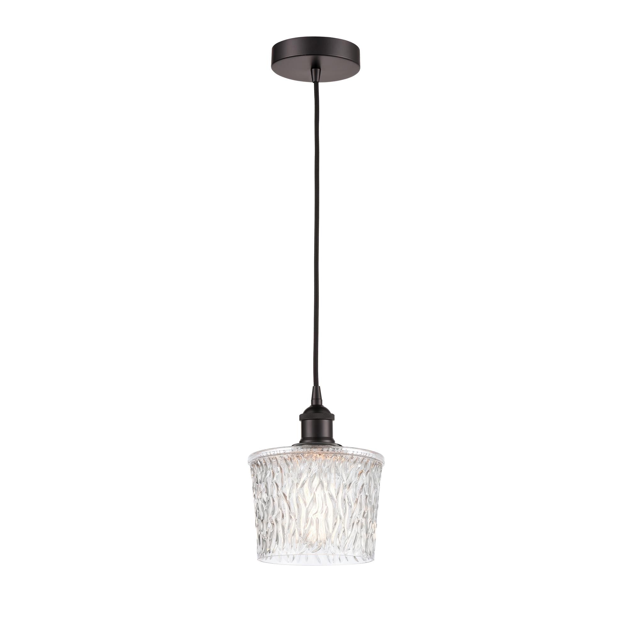 Shown in Oil Rubbed Bronze finish and Clear glass