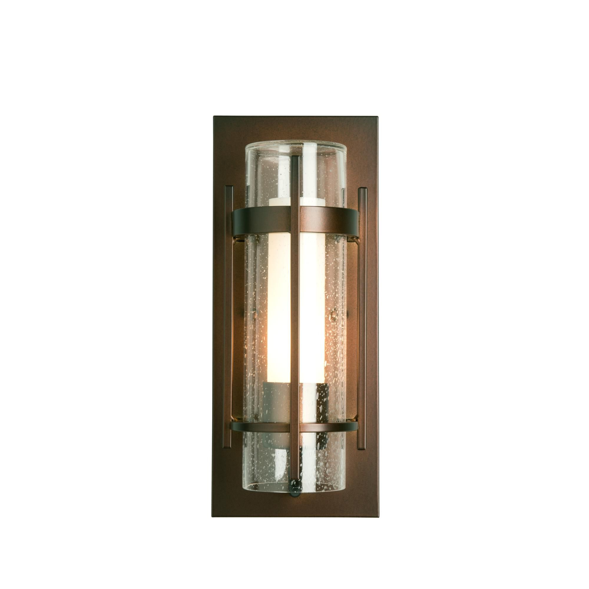 Hubbardton Forge Banded 12 Inch Tall Outdoor Wall Light