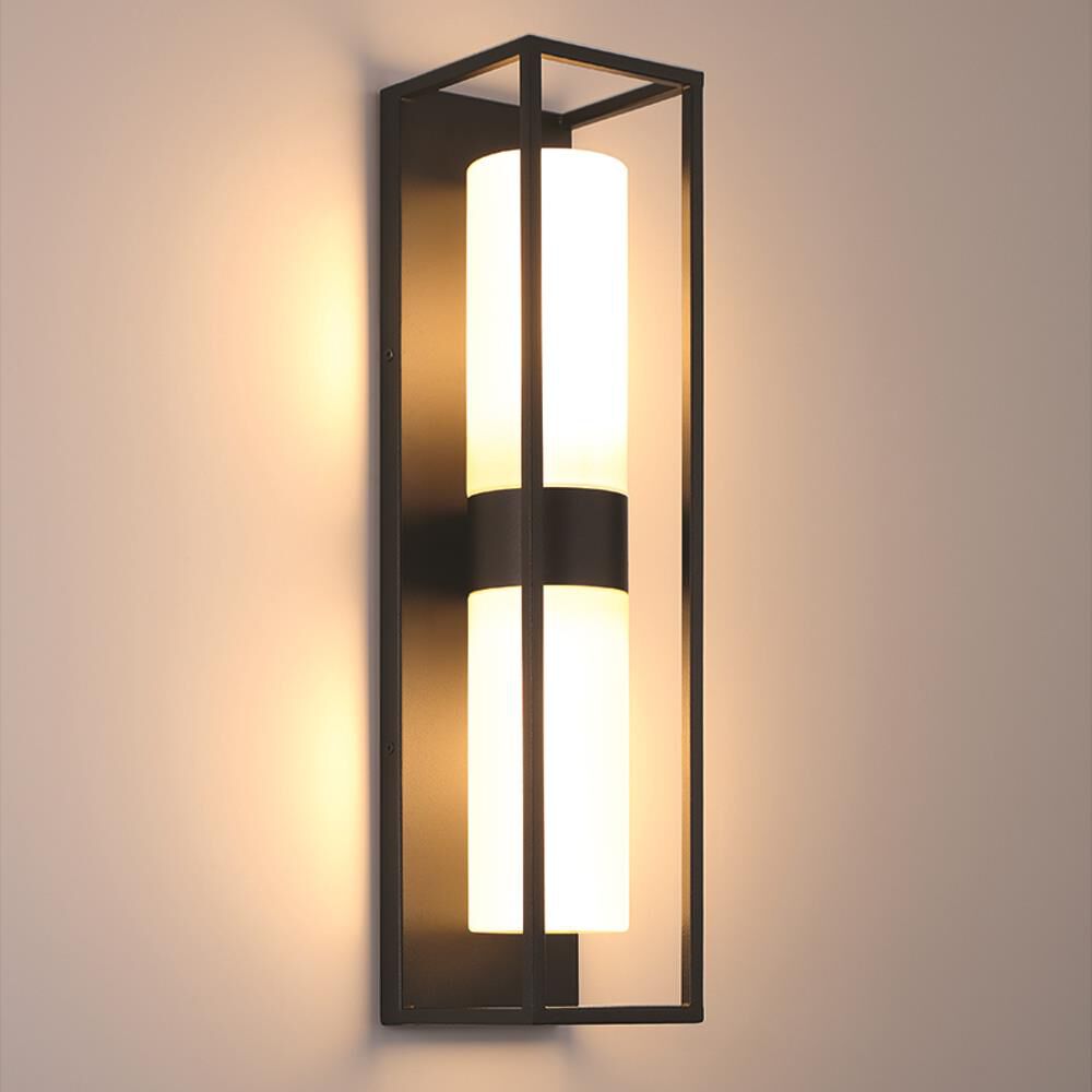 Shown in Satin Black finish and Glass shade