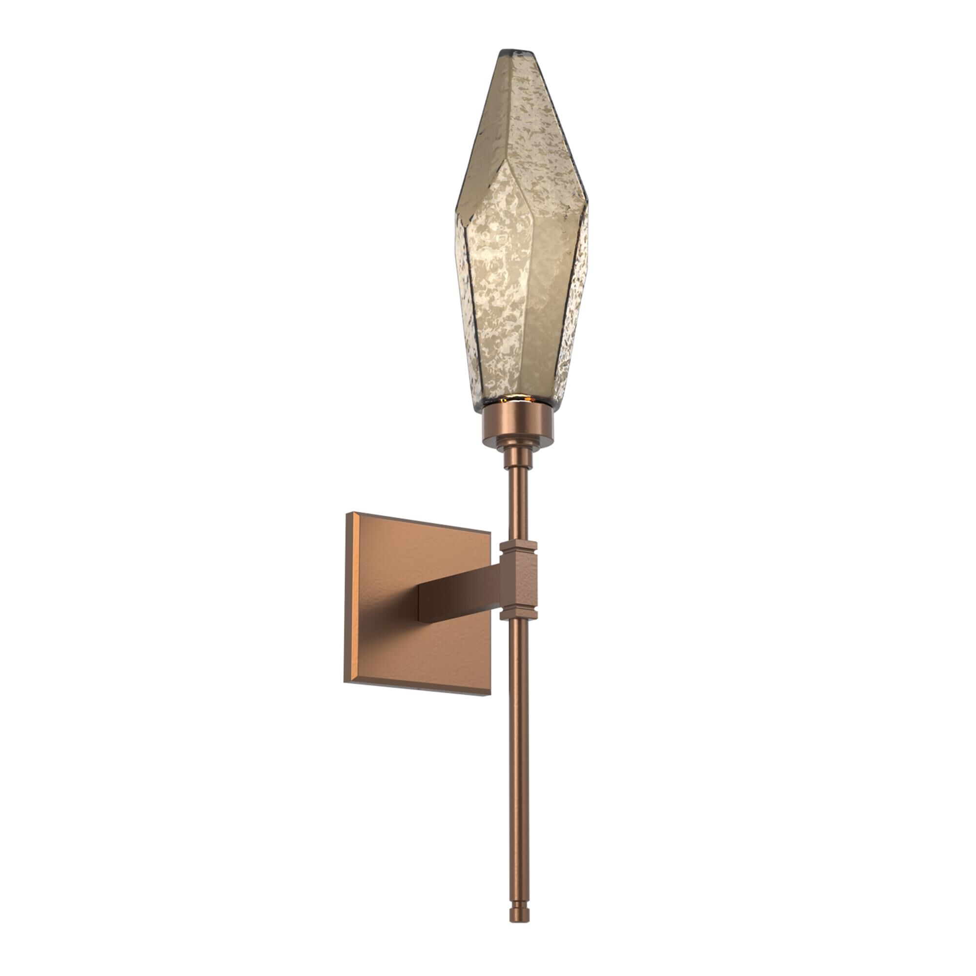 Rock Crystal Wall Sconce by Hammerton Studio