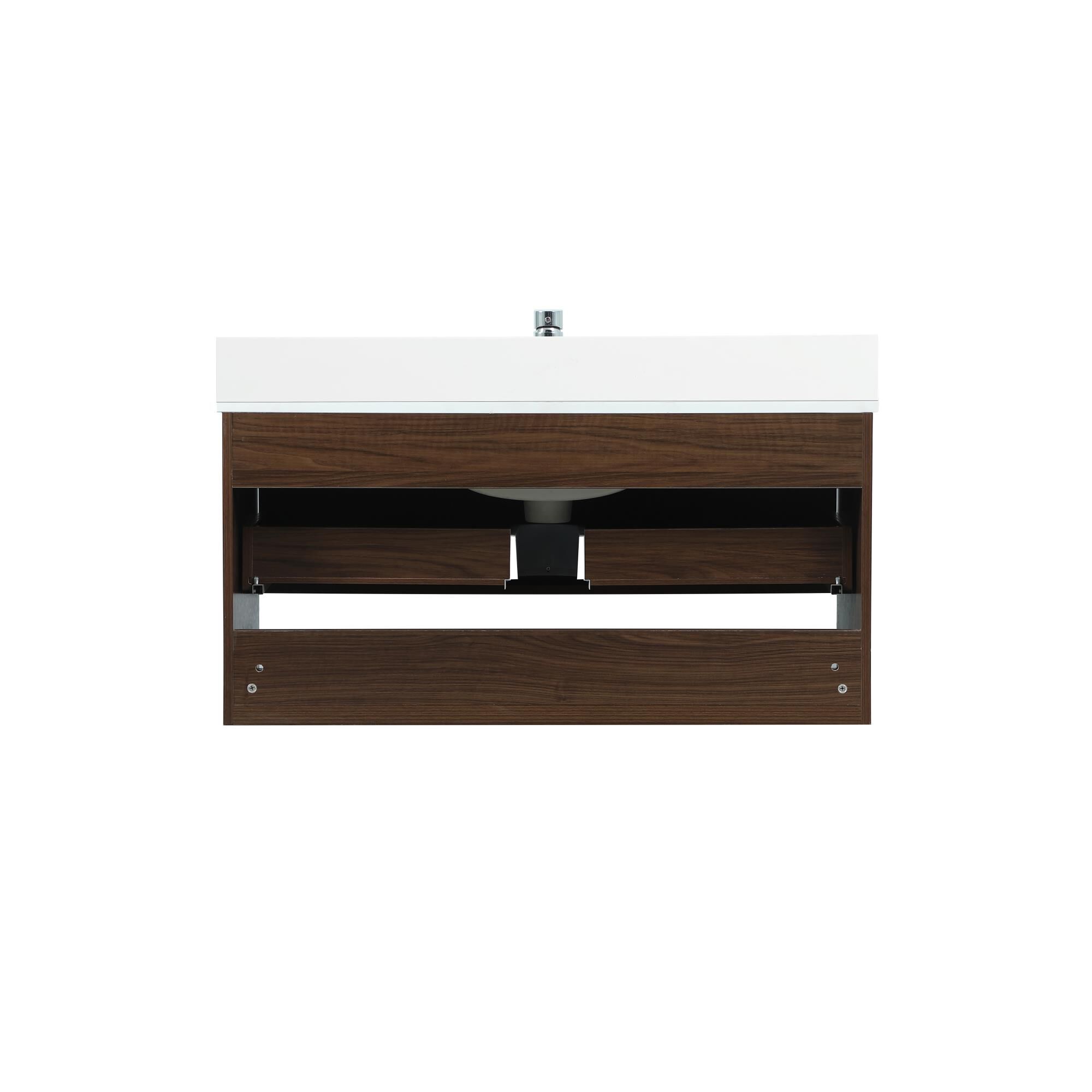 Shown in Walnut finish