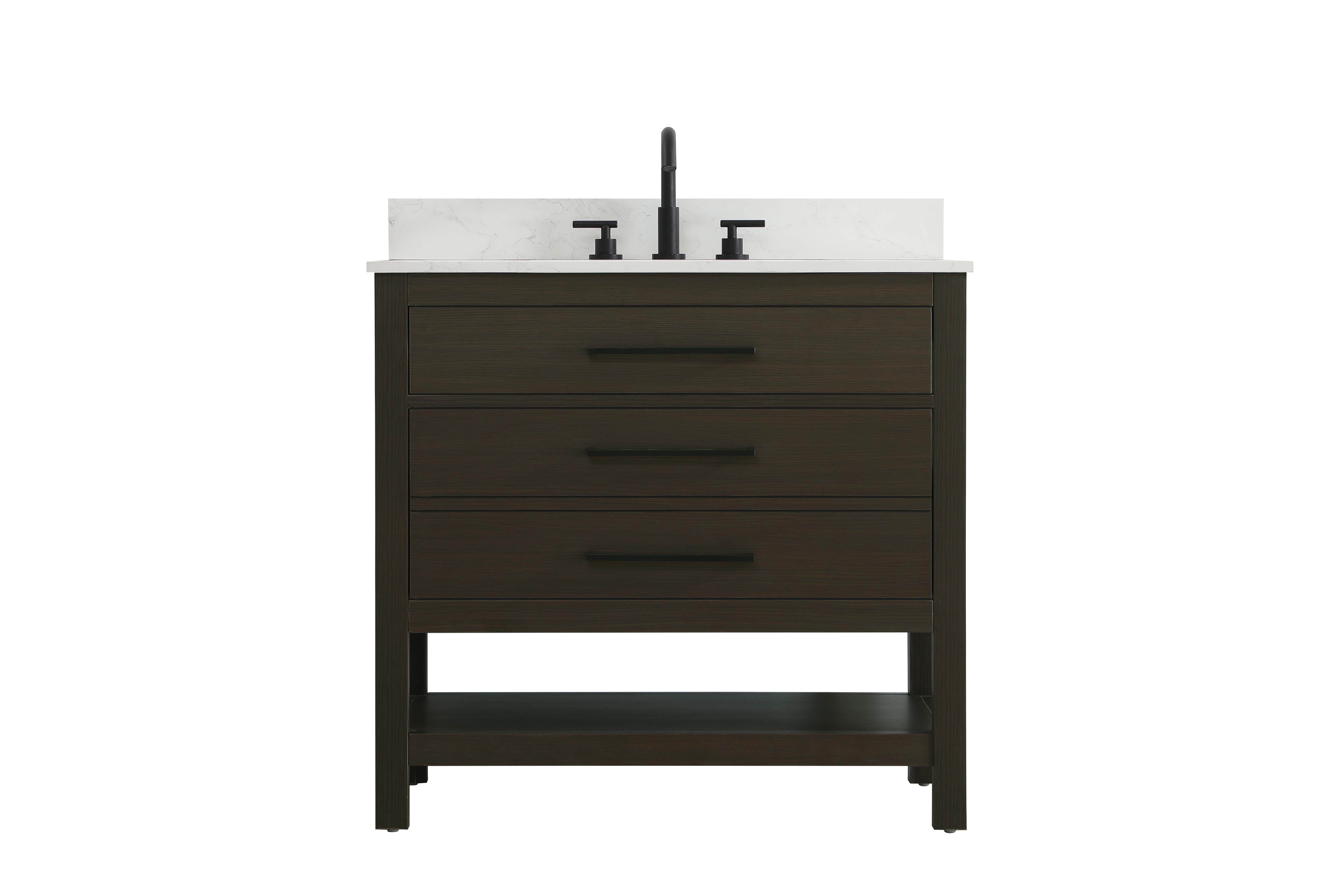 Karson 36 Inch Bath Vanity by Elegant Dcor