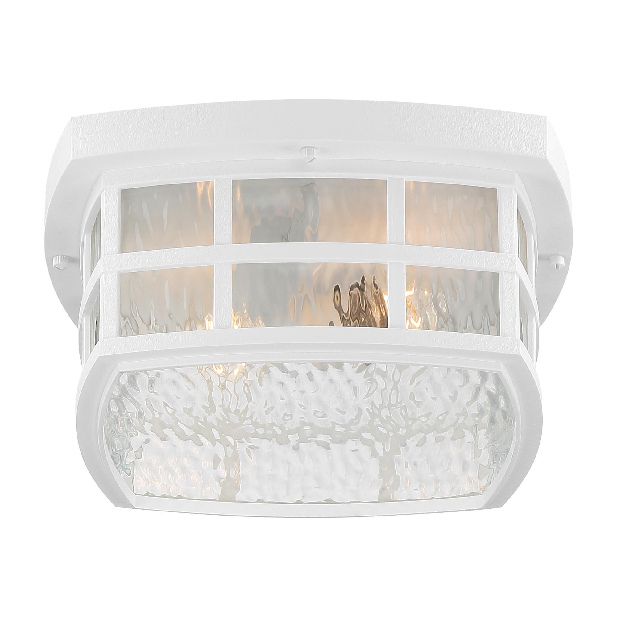 Stonington 12 Inch 2 Light Outdoor Flush Mount by Quoizel