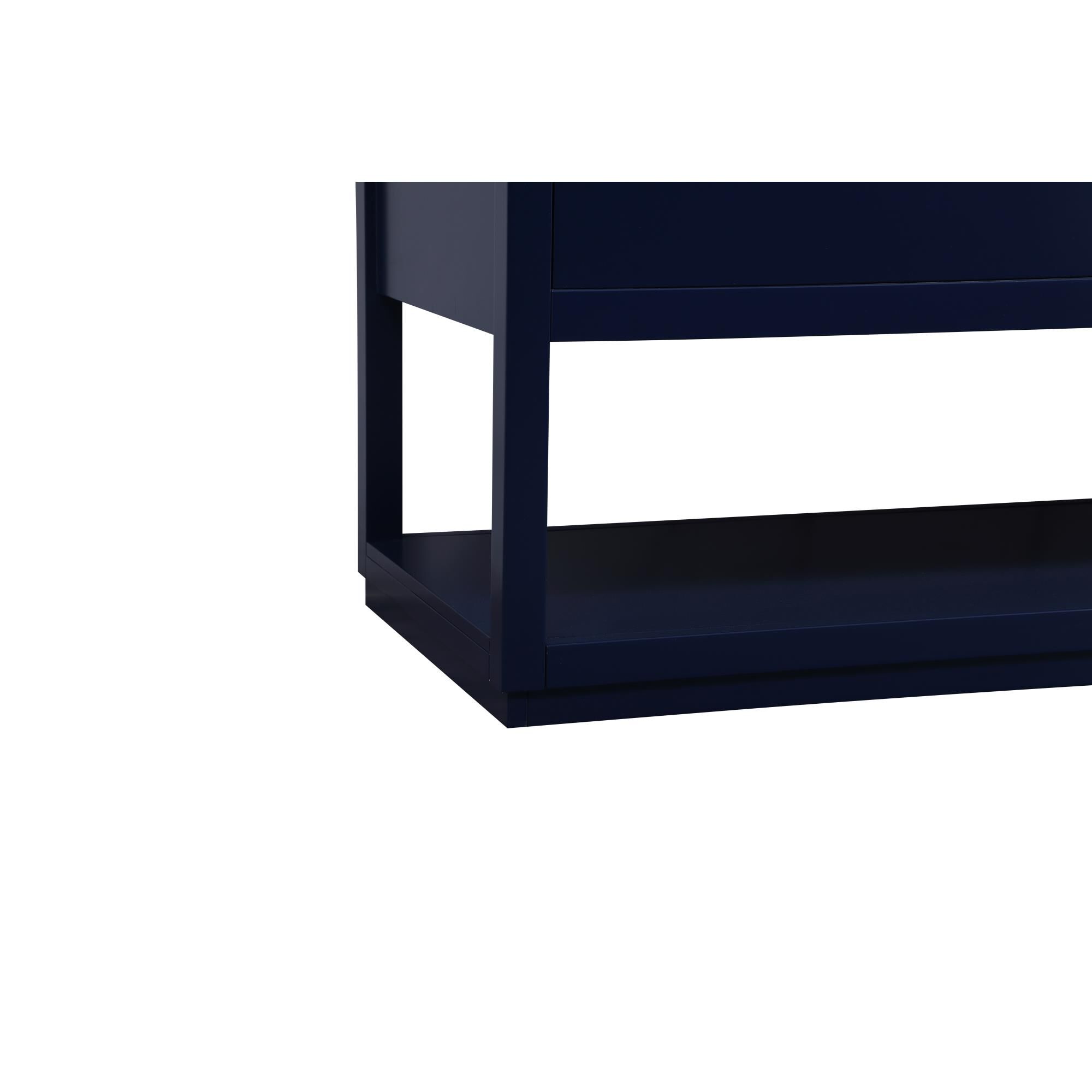 Shown in Blue finish