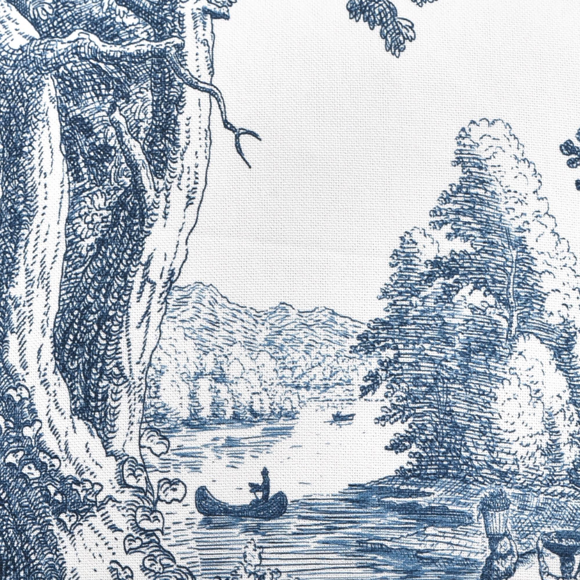 Shown in Indigo, Ivory finish