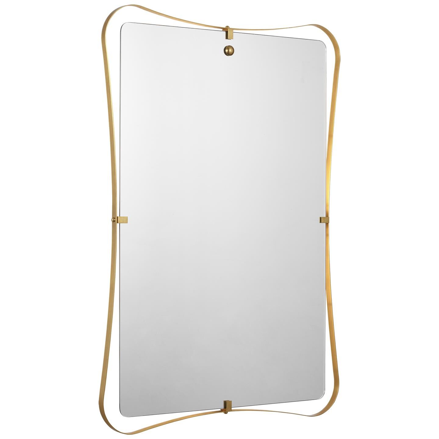 Amber Lewis Barnes 39 Inch LED Lighted Mirror by Visual Comfort Signature Collection