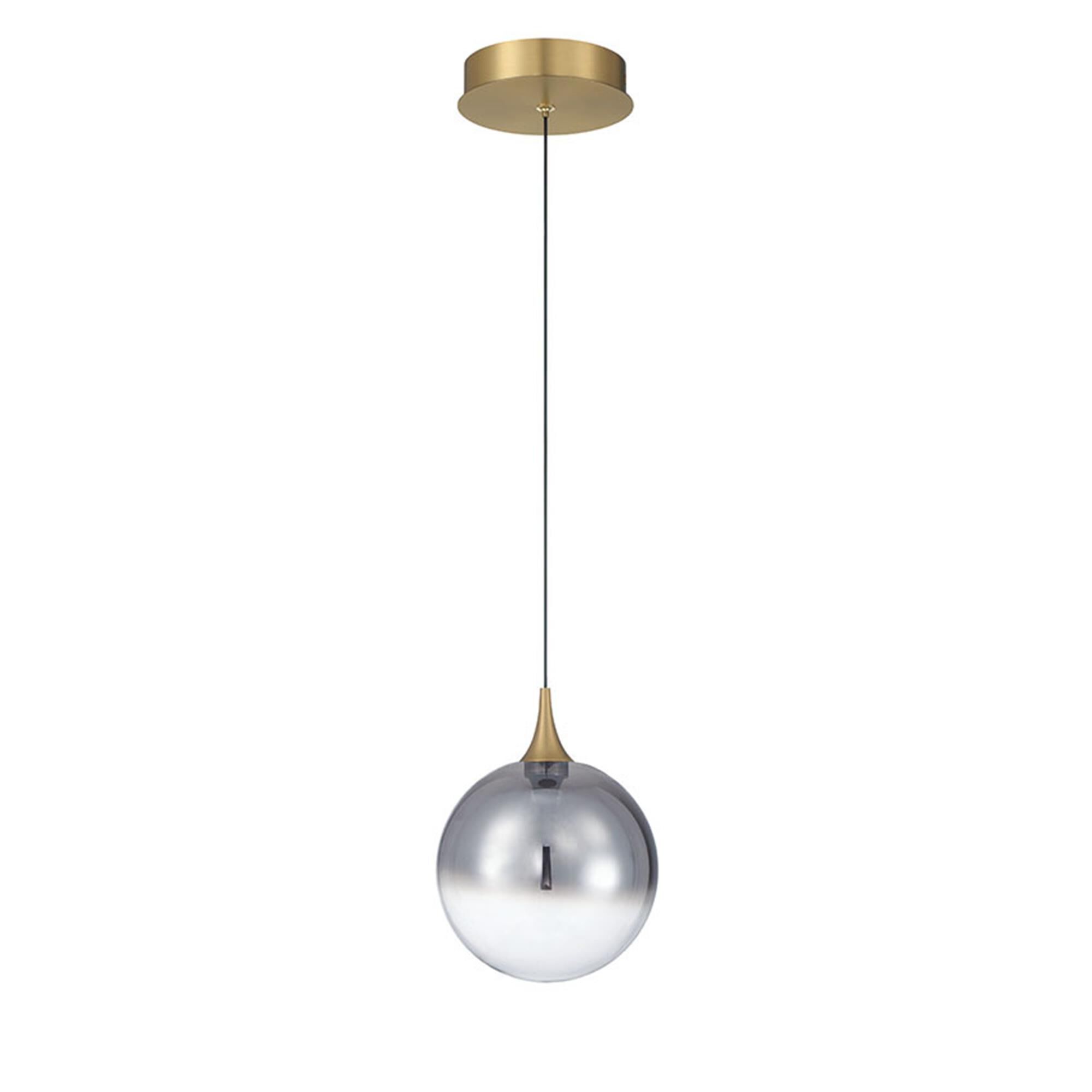 Shown in Gold finish and Smoked glass