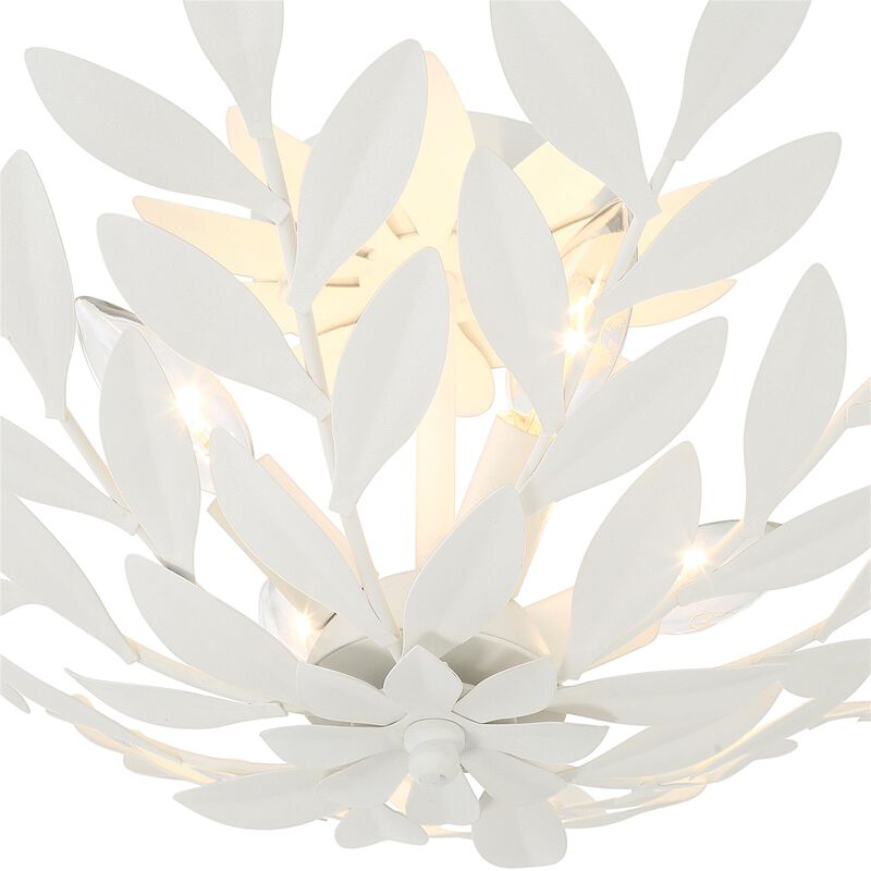 Broche 21 Inch 4 Light Semi Flush Mount by Crystorama