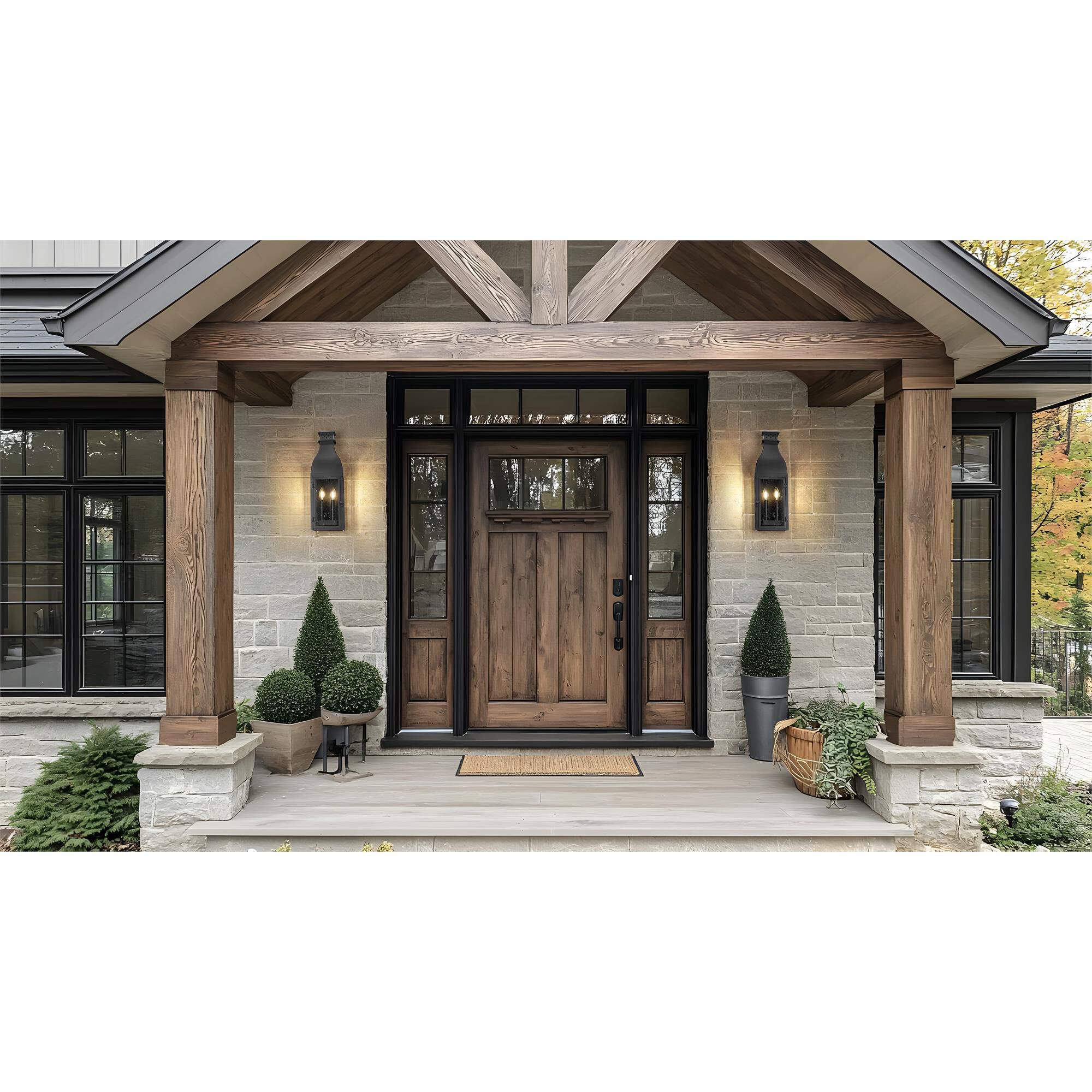 Toulouse 22 Inch Outdoor Wall Light,