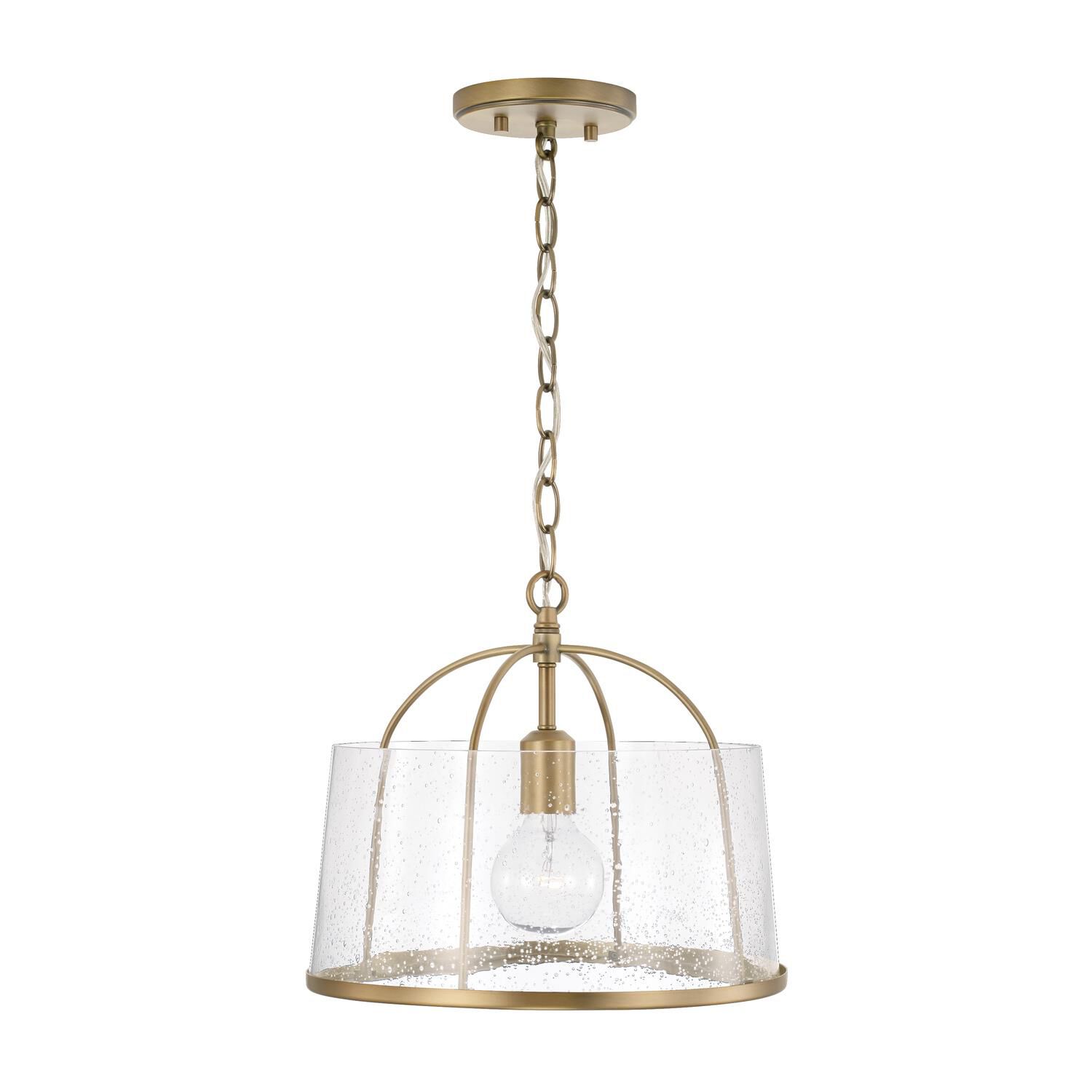 Madison 13 Inch 1 Light Semi Flush Mount by Homeplace by Capital Lighting Fixture Company