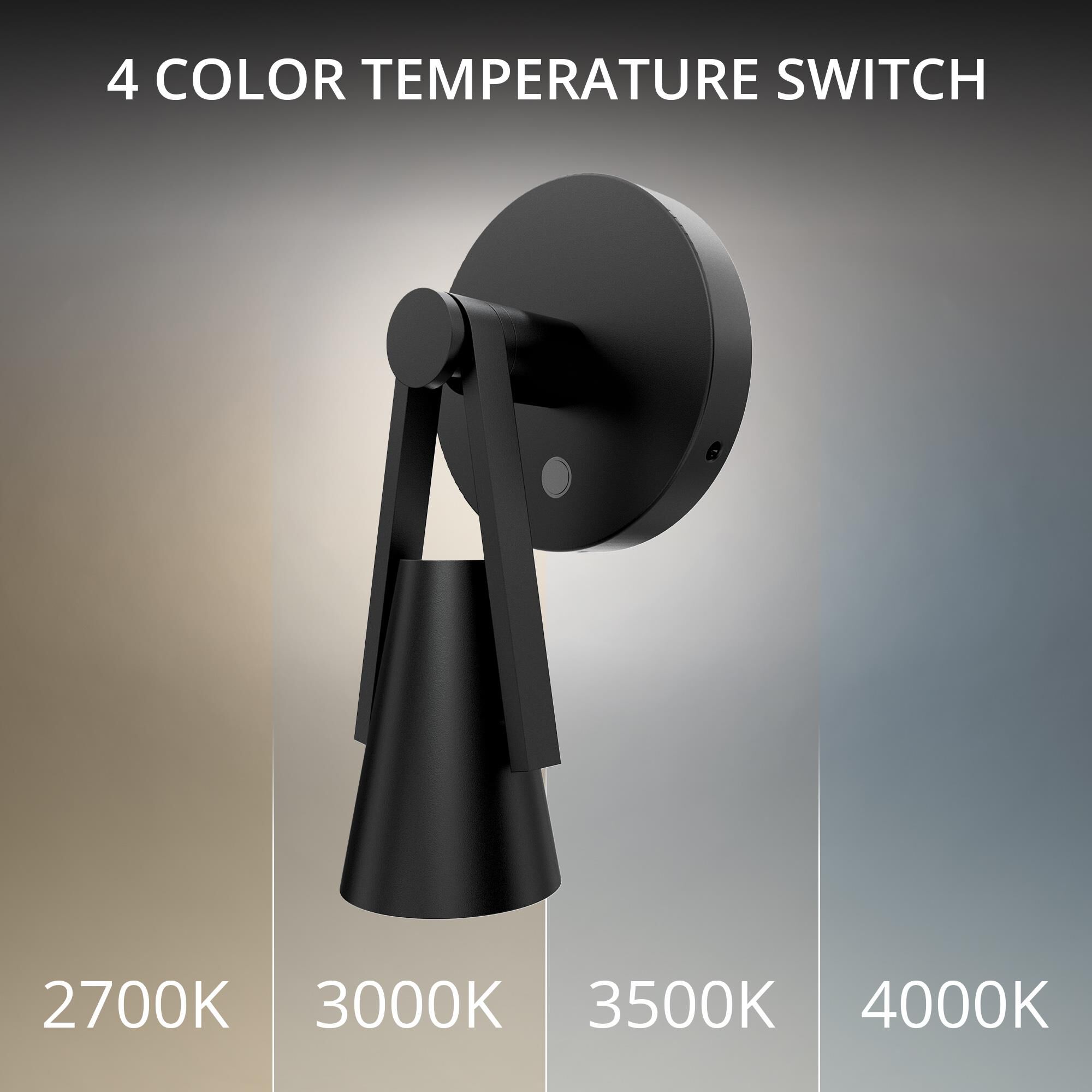 Shown in Black finish