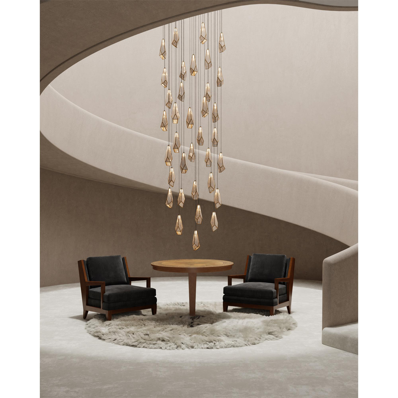 Glace 36 Light Multi Light Pendant by Currey & Company