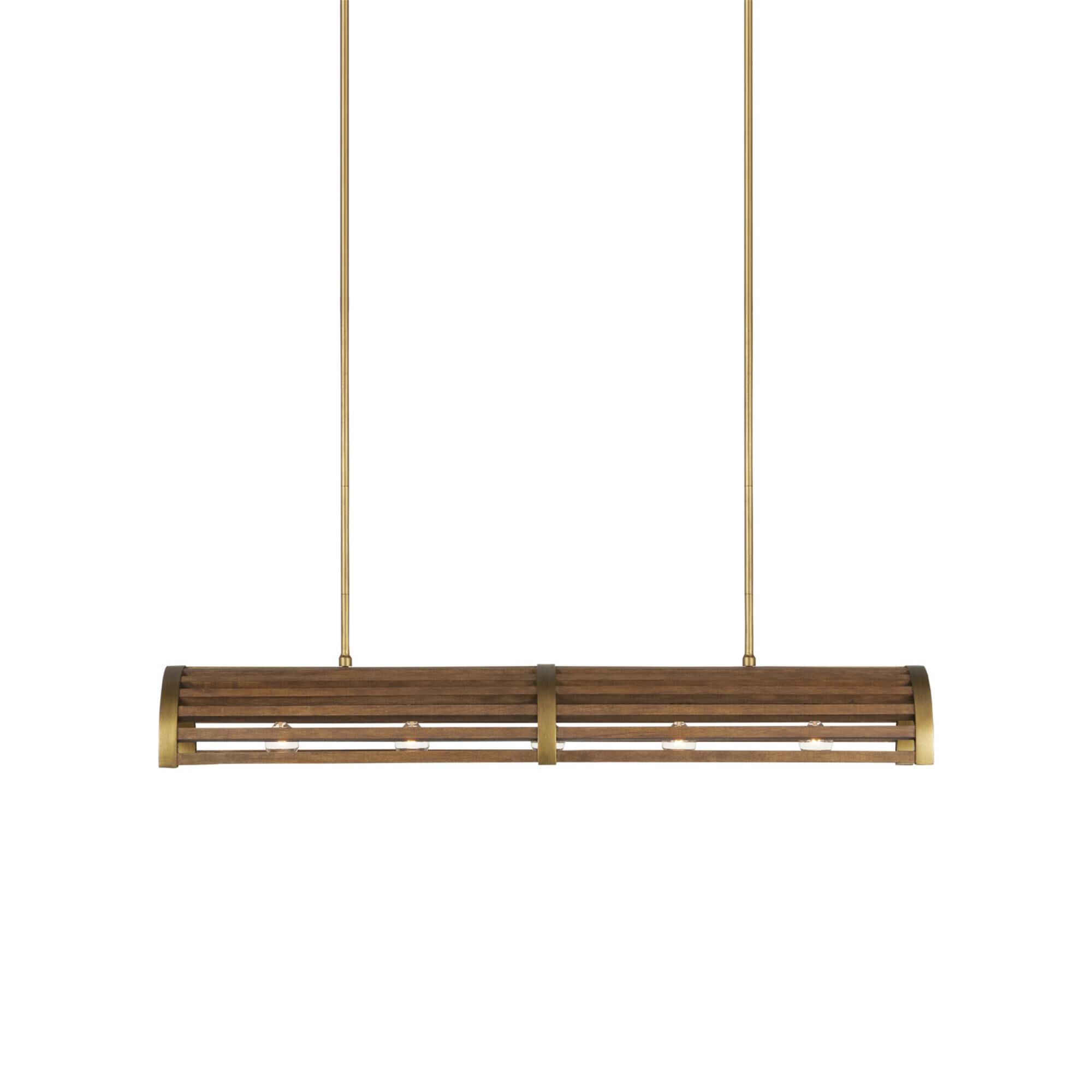 Woodbine 42 Inch 5 Light Linear Suspension Light,