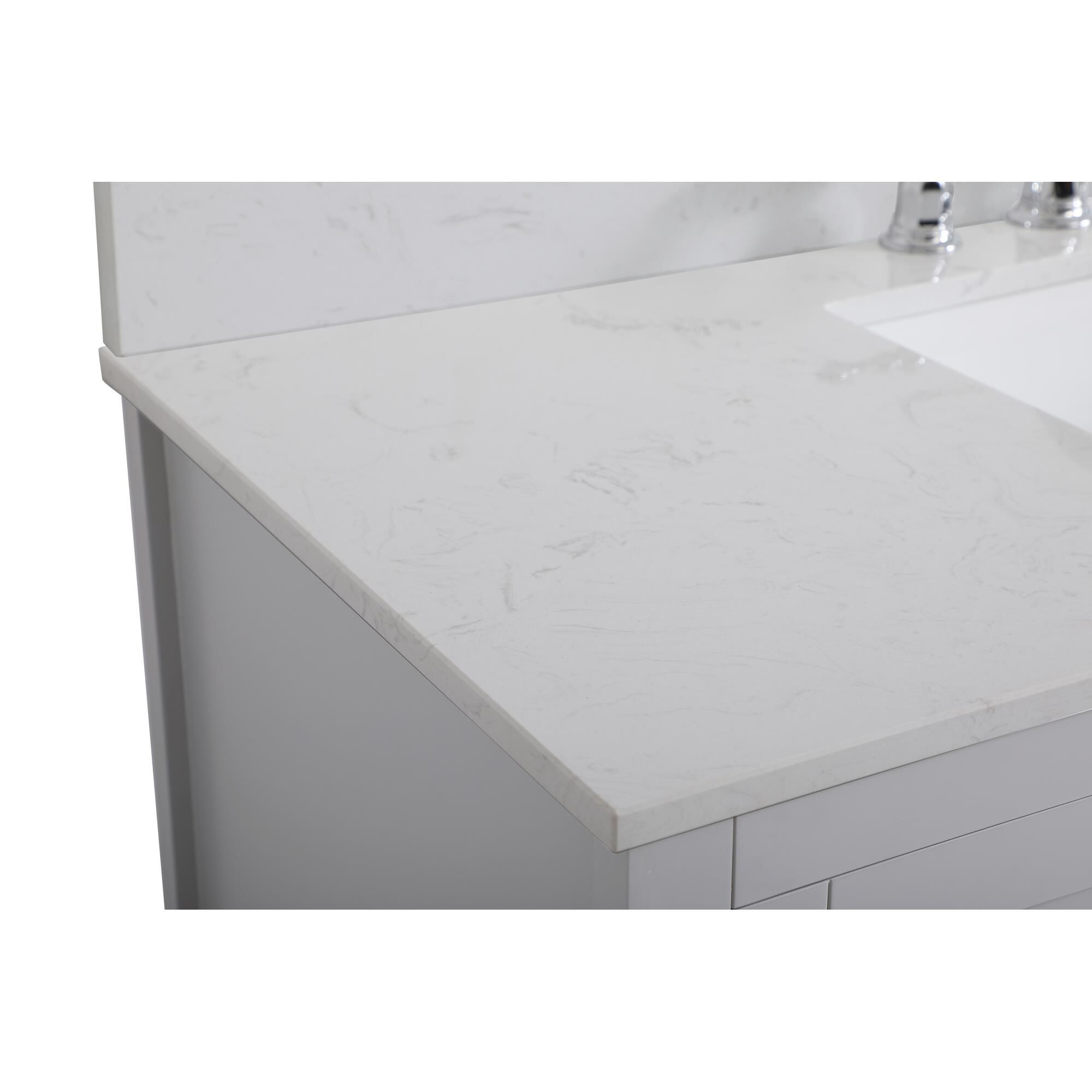 Shown in Grey finish