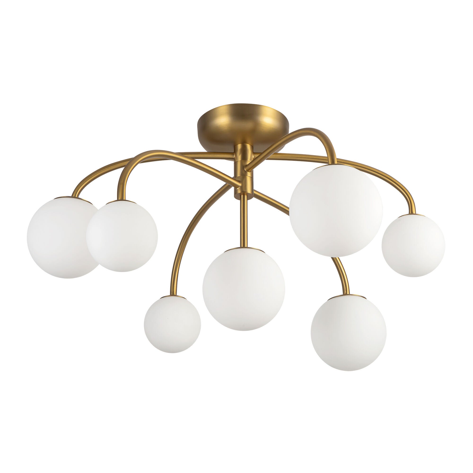 Elisa Carlucci Fiona 27 Inch Semi Flush Mount,