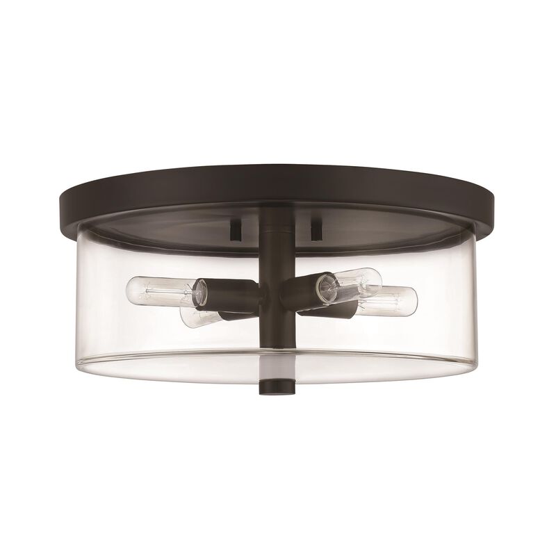 Hailie 15 Inch 4 Light Flush Mount by Craftmade