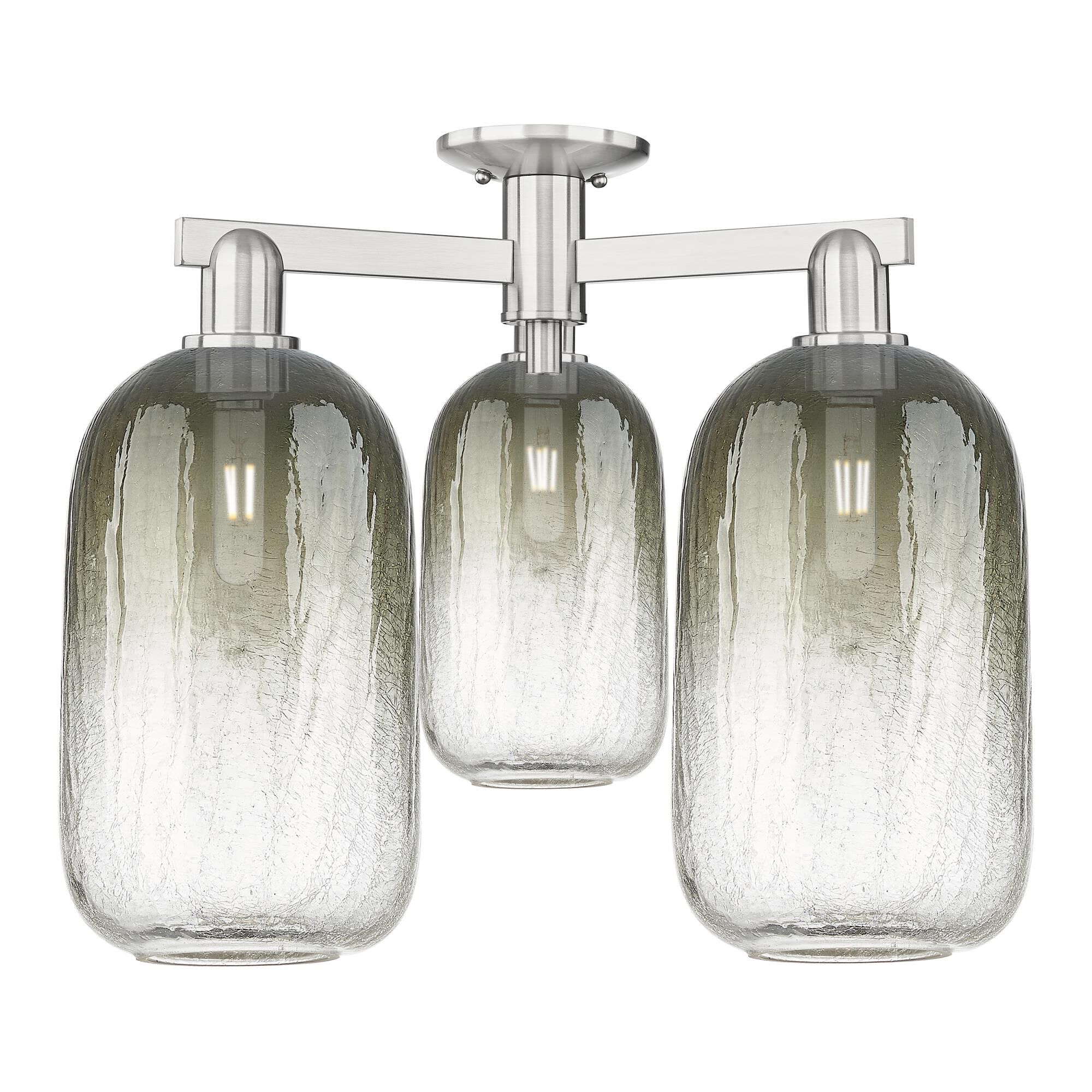 Bruno Marashlian Brookhaven Cloche 25 Inch Semi Flush Mount by Innovations Lighting