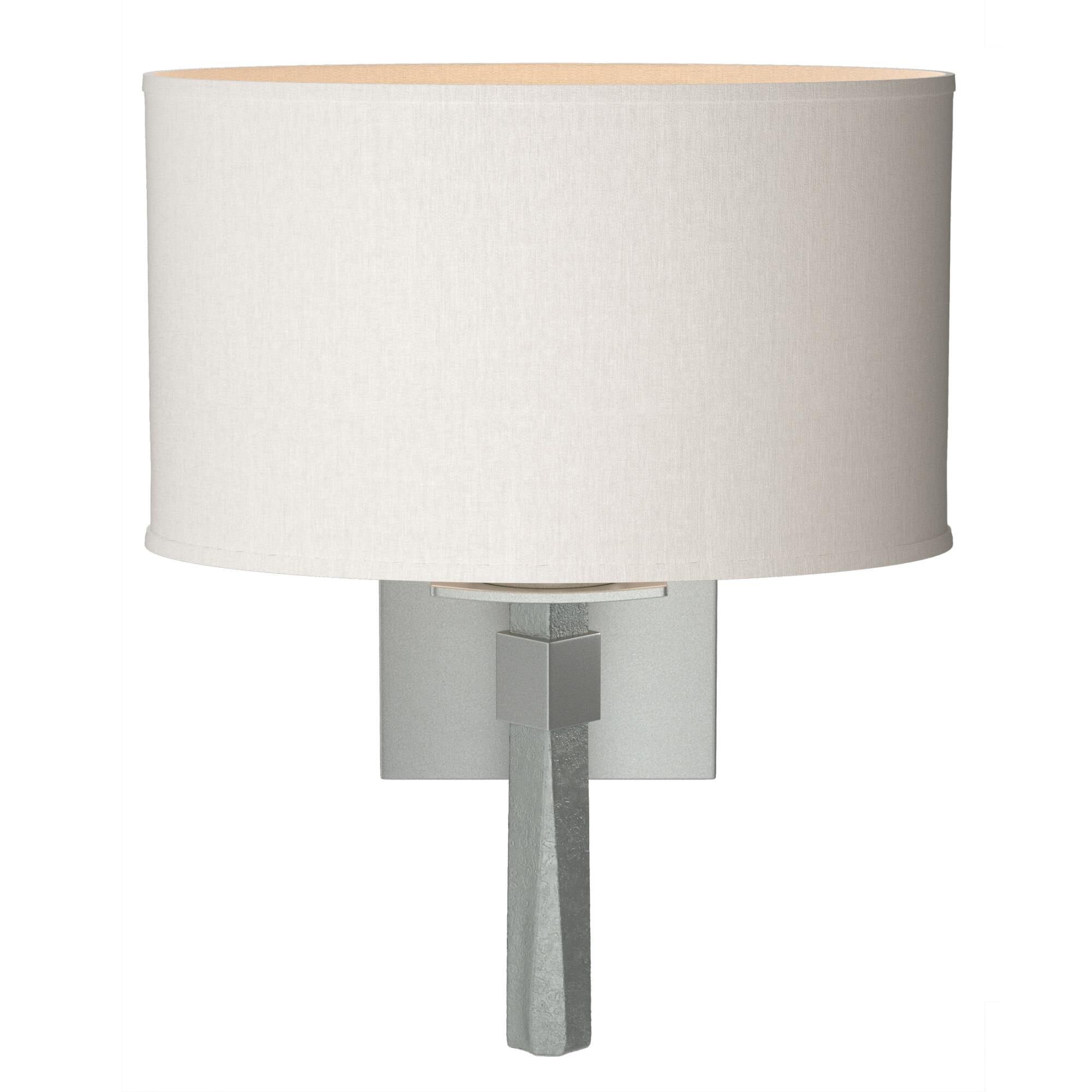 Shown in Vintage Platinum finish and Flax shade