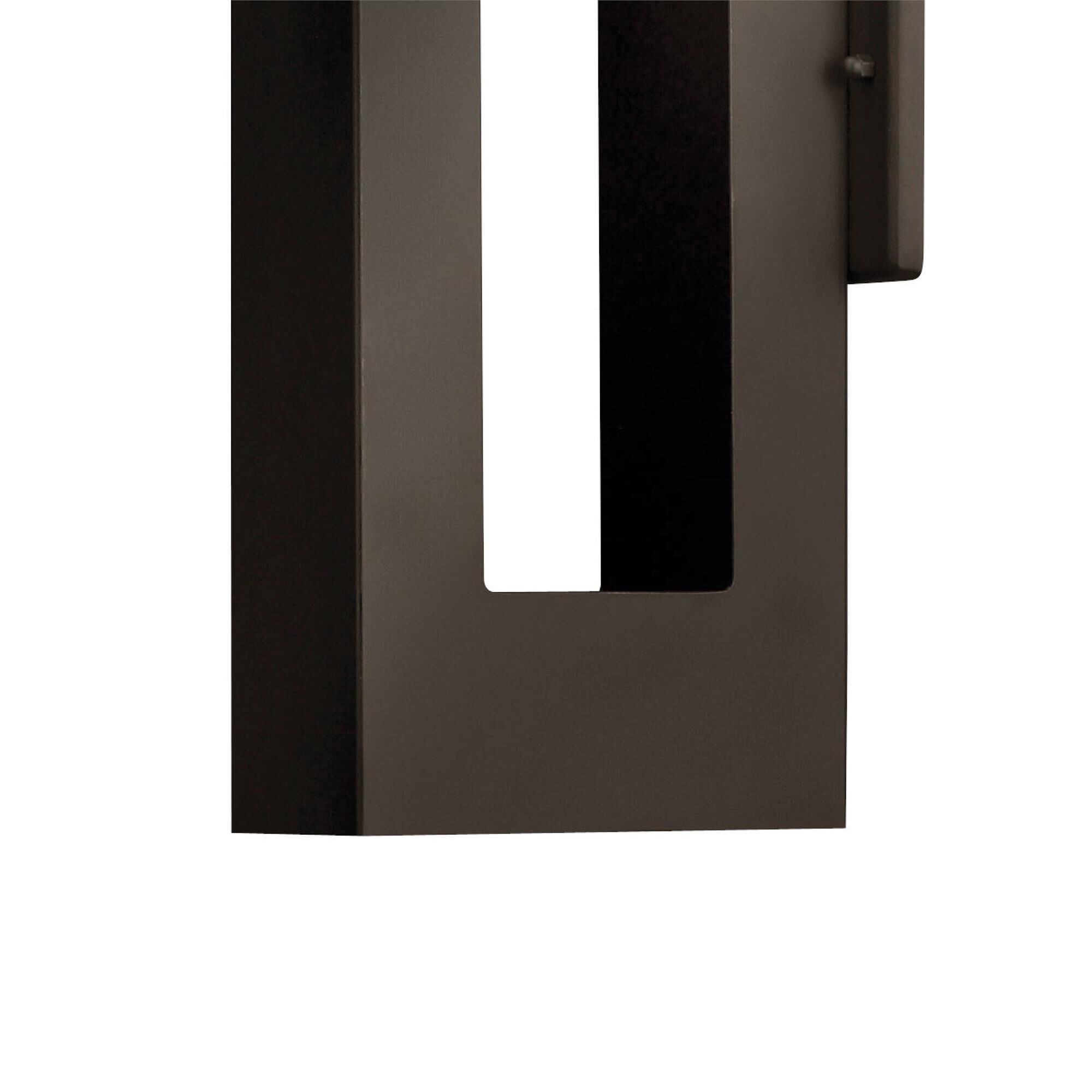 Shown in Bronze finish and Etched Lens glass