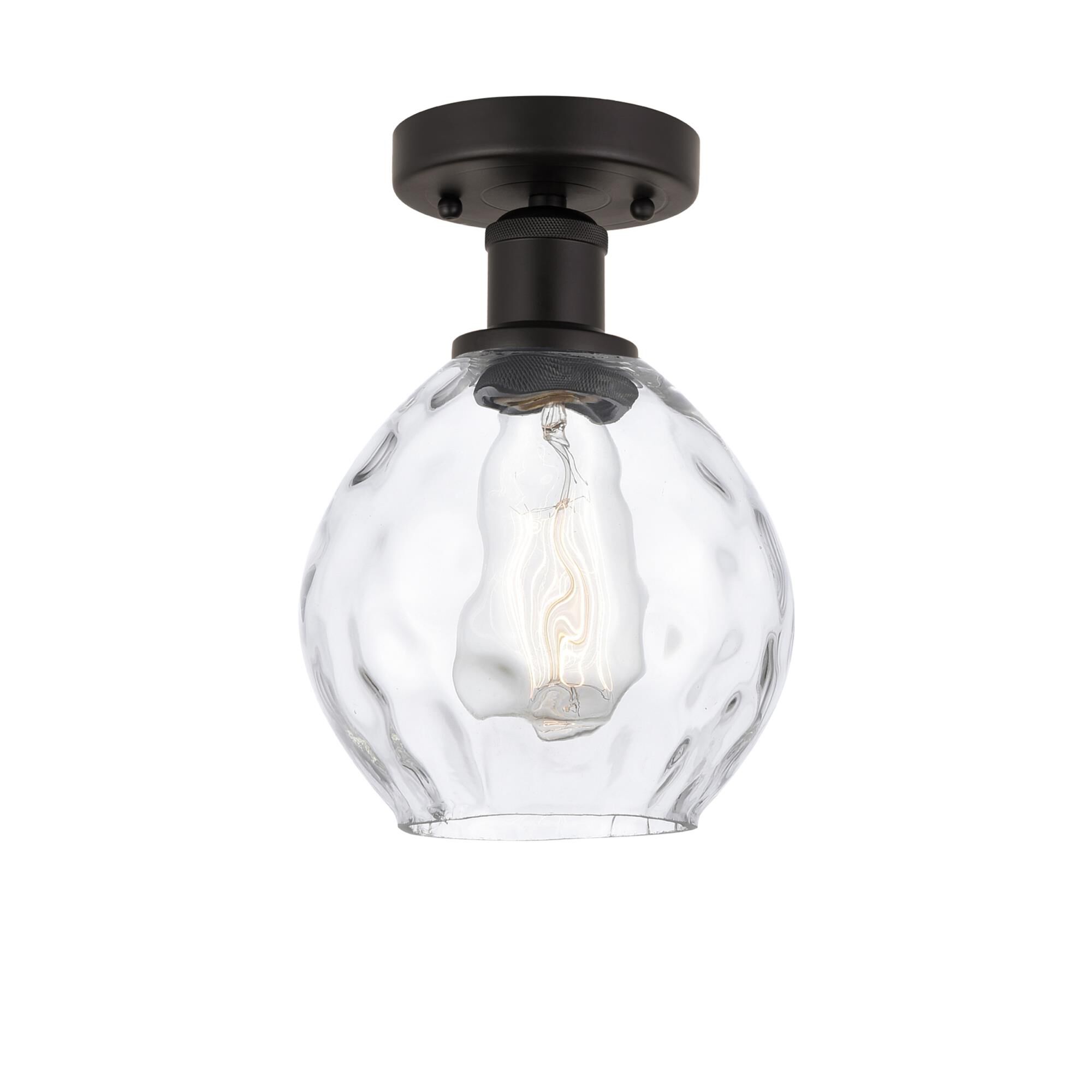 Bruno Marashlian Waverly 6 Inch 1 Light Semi Flush Mount by Innovations Lighting