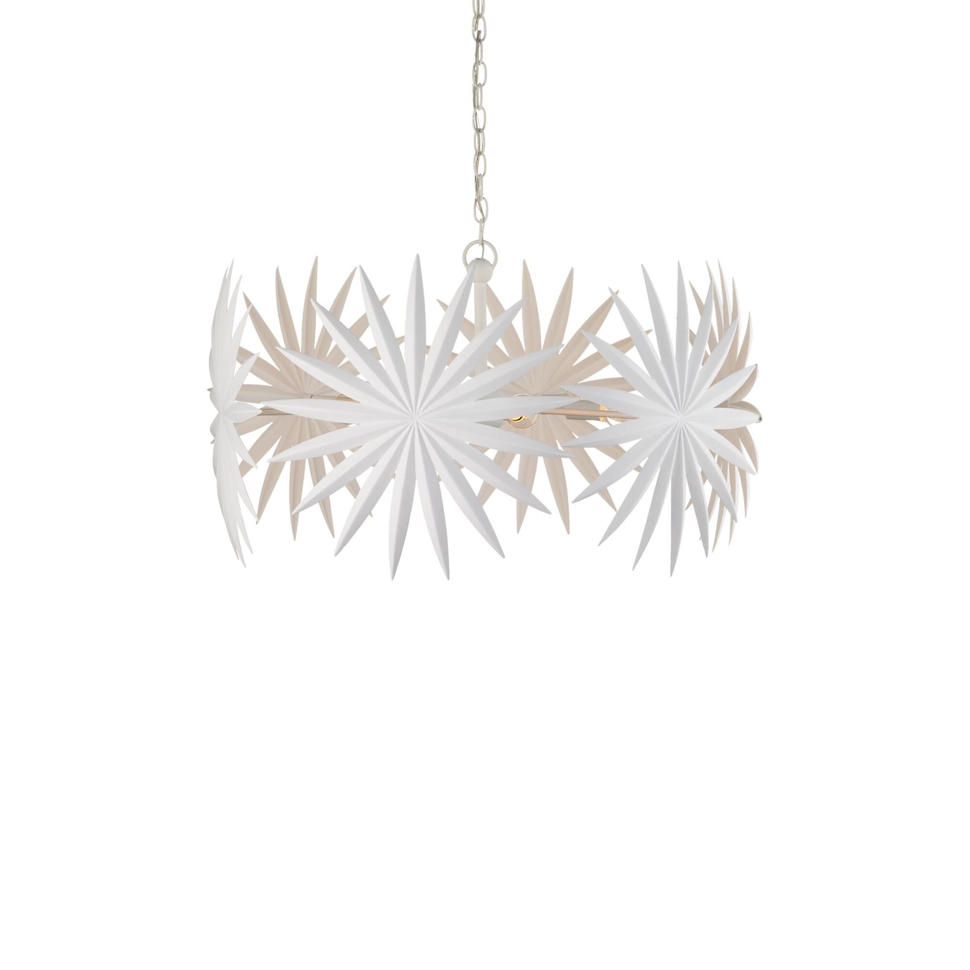 Bismarkia 30 Inch Chandelier by Currey and Company