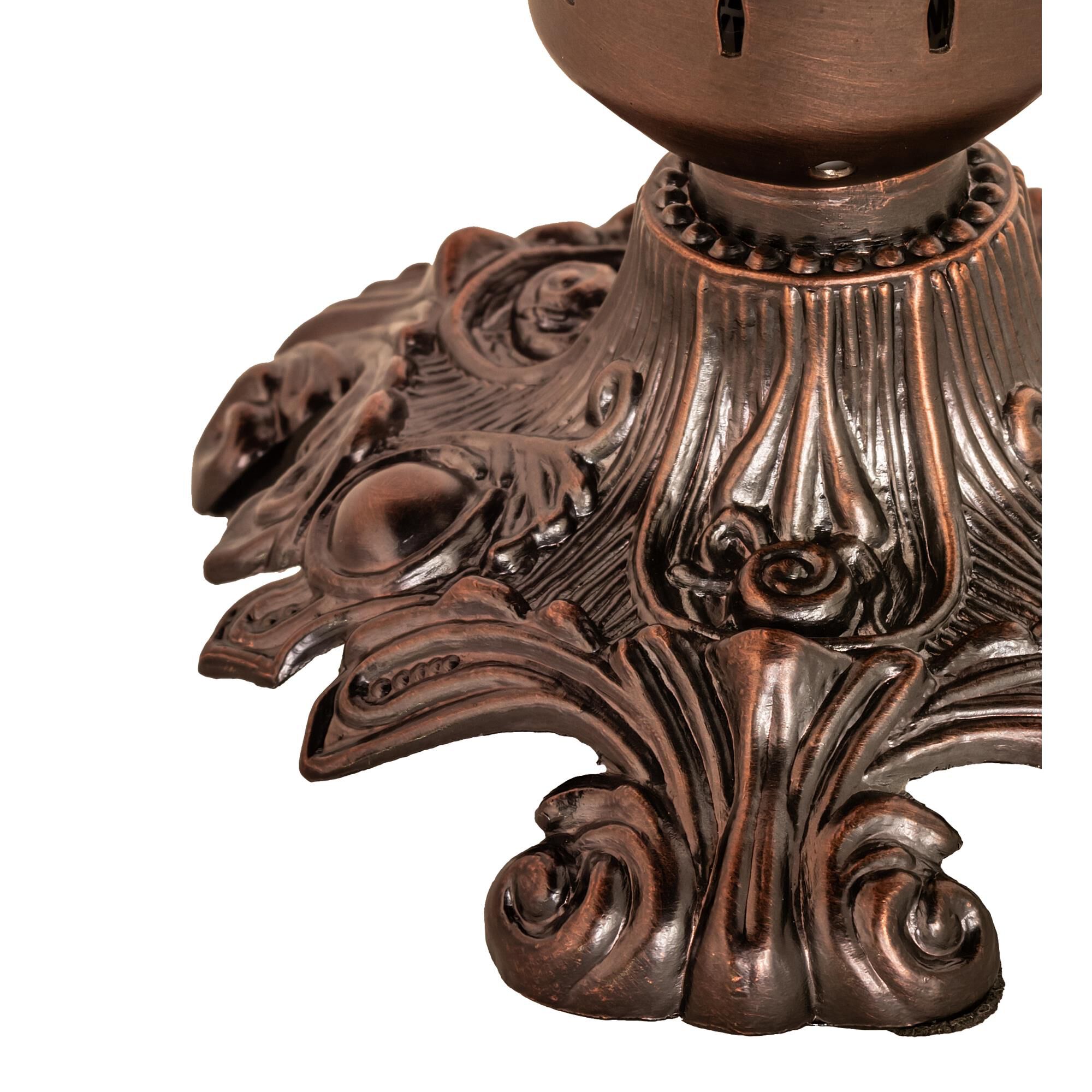 Pink and White 8 Inch Accent Lamp by Meyda Lighting