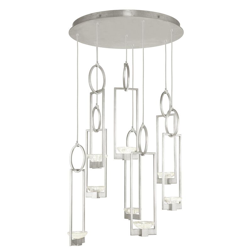 Alex Woogmaster Delphi 34 Inch 8 Light Multi Light Pendant by Fine Art Handcrafted Lighting