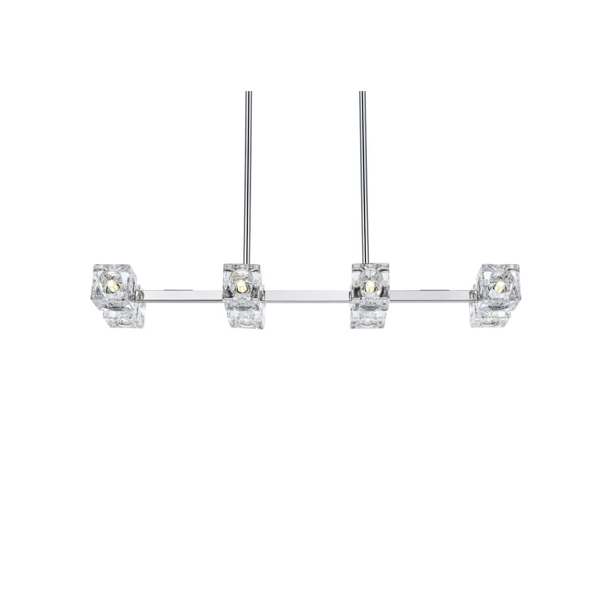 Shown in Chrome finish and Clear Royal Cut crystal