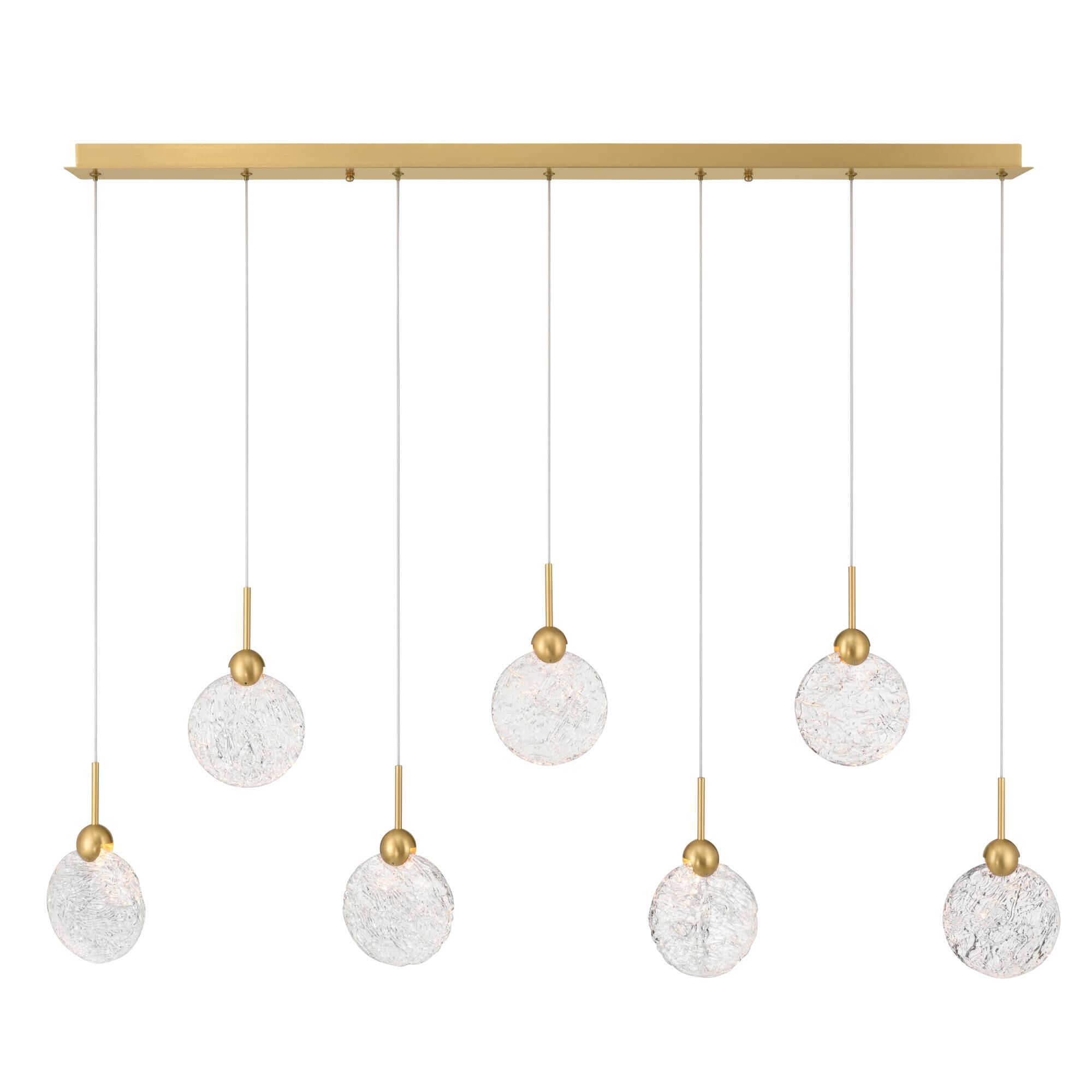 Briselle 47 Inch Linear Suspension Light by Metropolitan Lighting