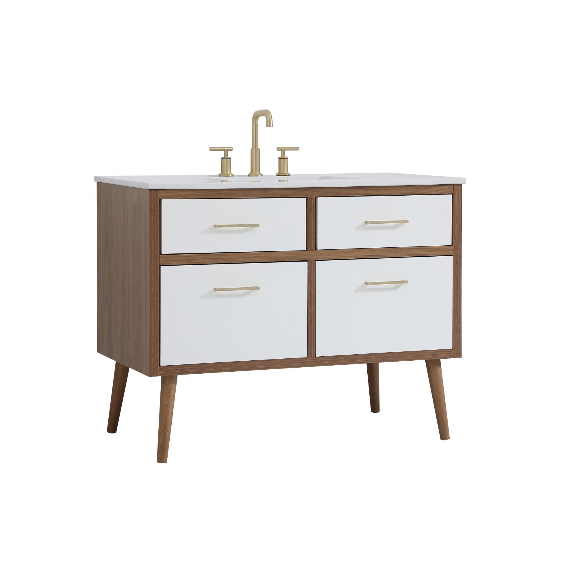 Shown in White And Gold With Ivory finish