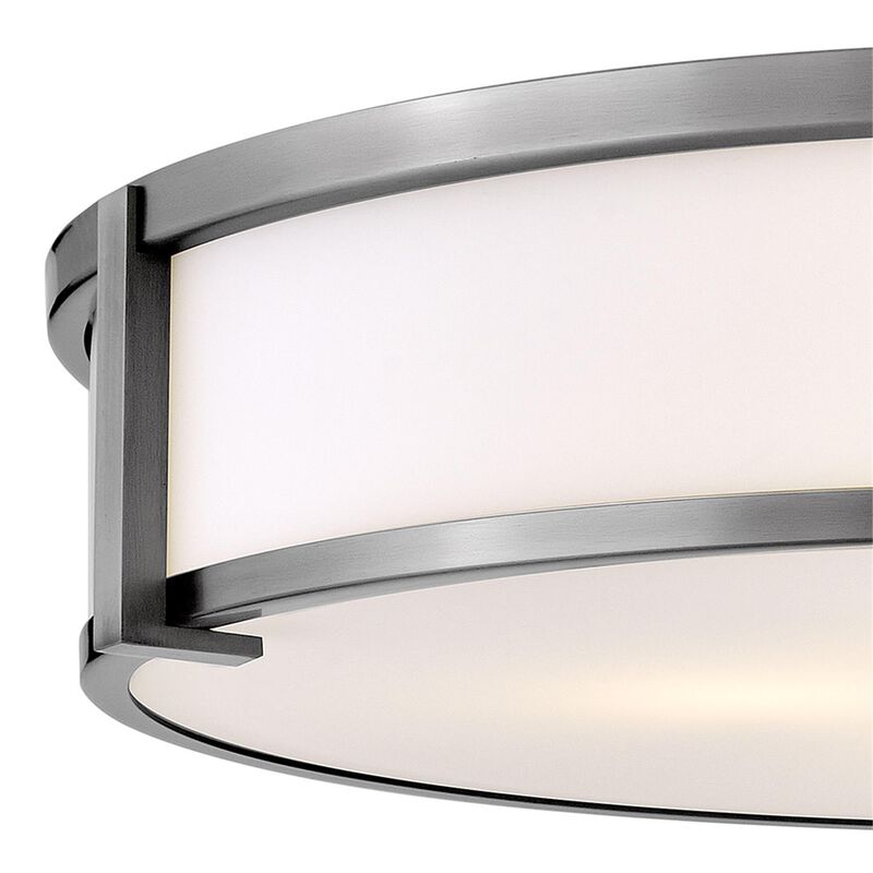 Lowell 24 Inch 4 Light Flush Mount by Hinkley