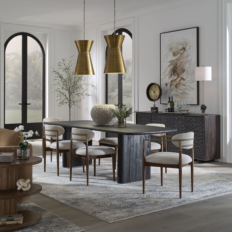 Kirin 96 Inch Dining Table by Uttermost