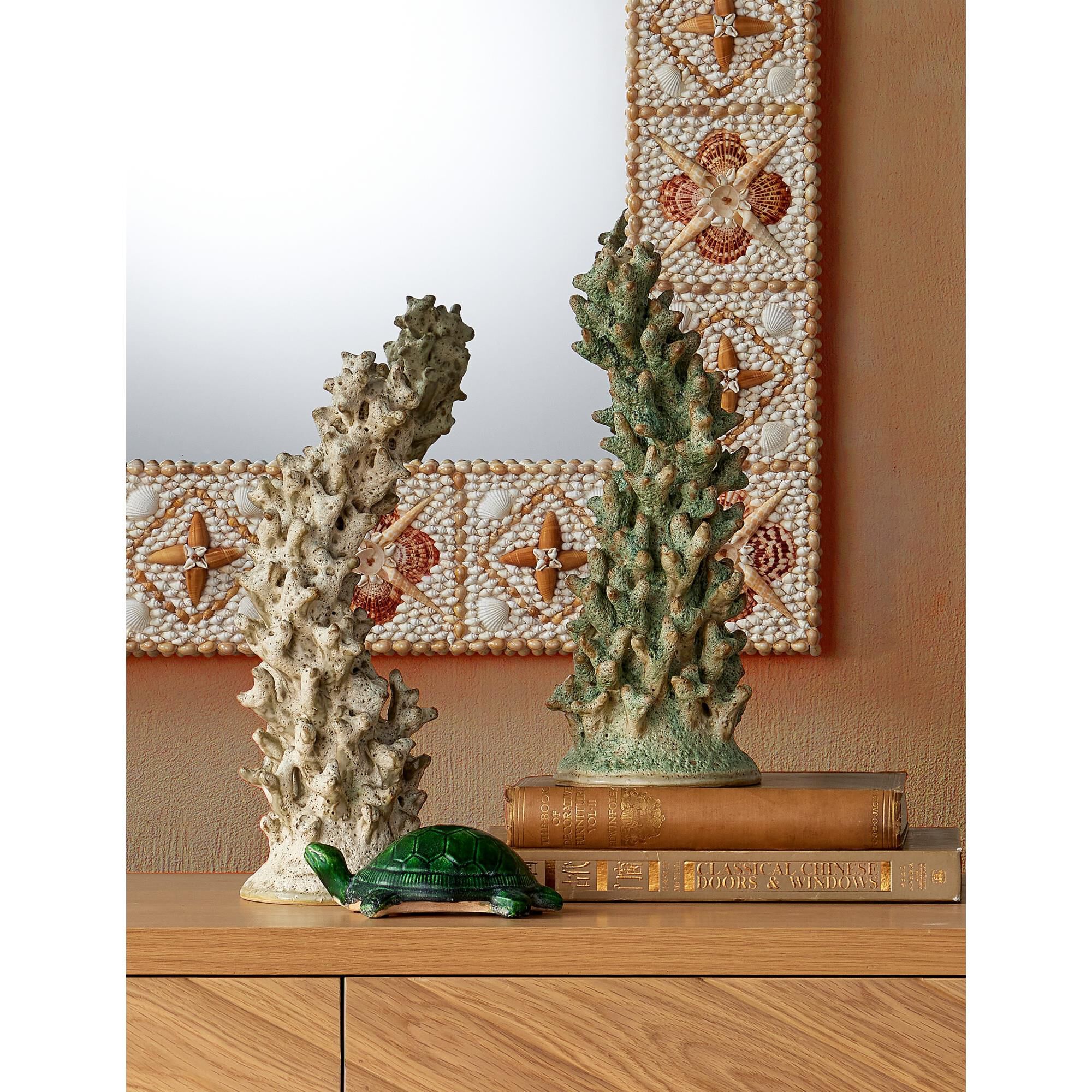 Junonia 30 Inch Decorative Mirror by Currey and Company