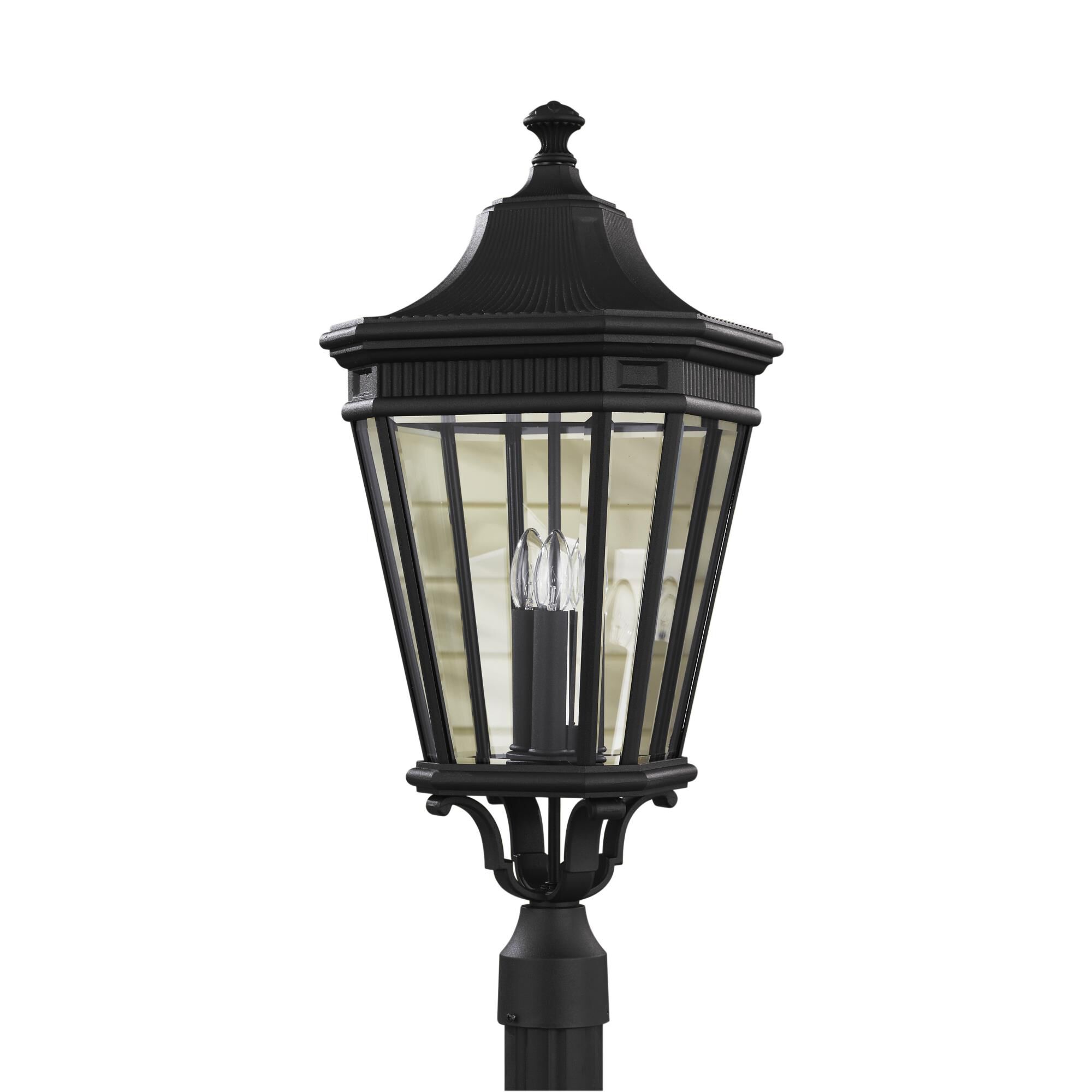 Cotswold Lane 27 Inch Tall 3 Light Outdoor Post Lamp by Generation Lighting