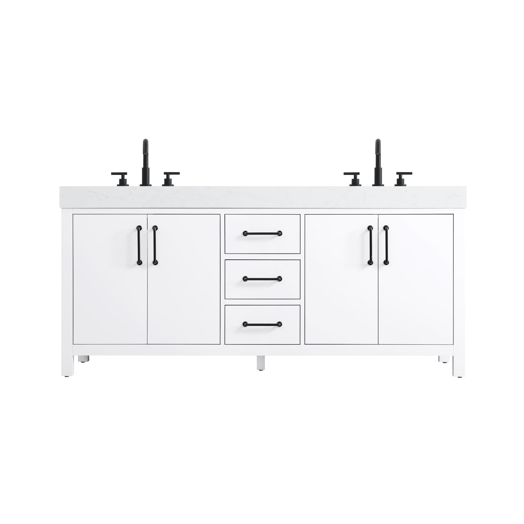 Shown in White finish