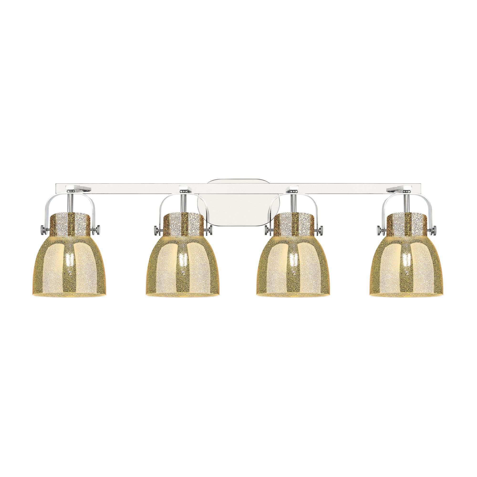 Bruno Marashlian Pilaster II Bell 37 Inch Bath Vanity Light by Innovations Lighting