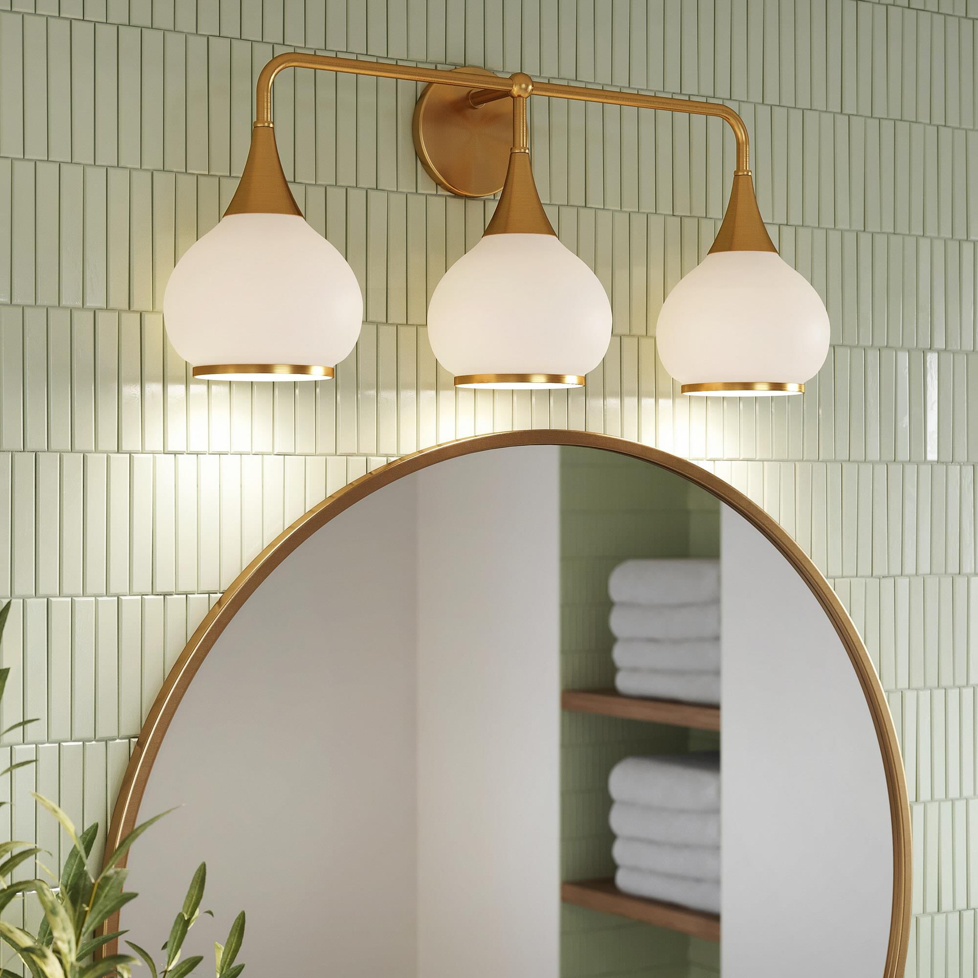 Hazel 27 Inch 3 Light Bath Vanity Light,