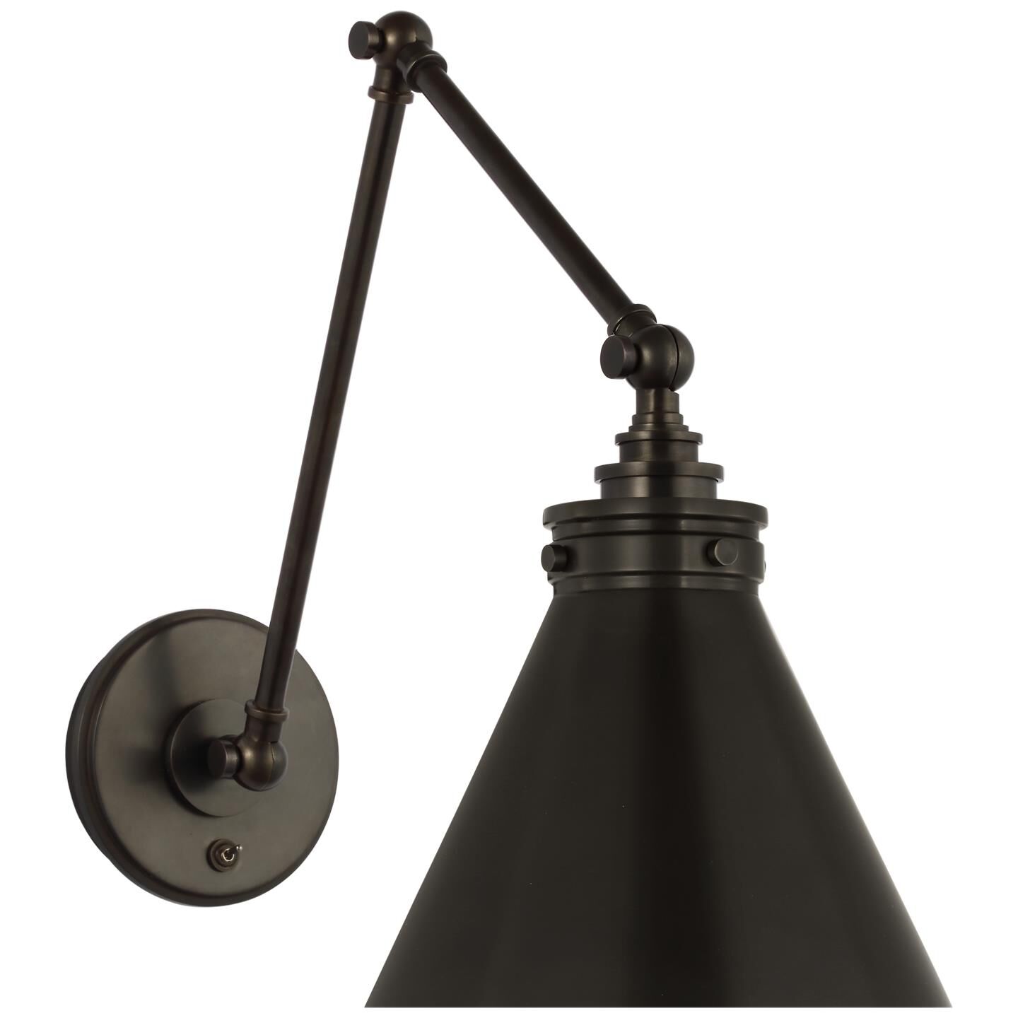 Visual Comfort Signature Collection Chapman and Myers Parkington 14 Inch LED Wall Sconce