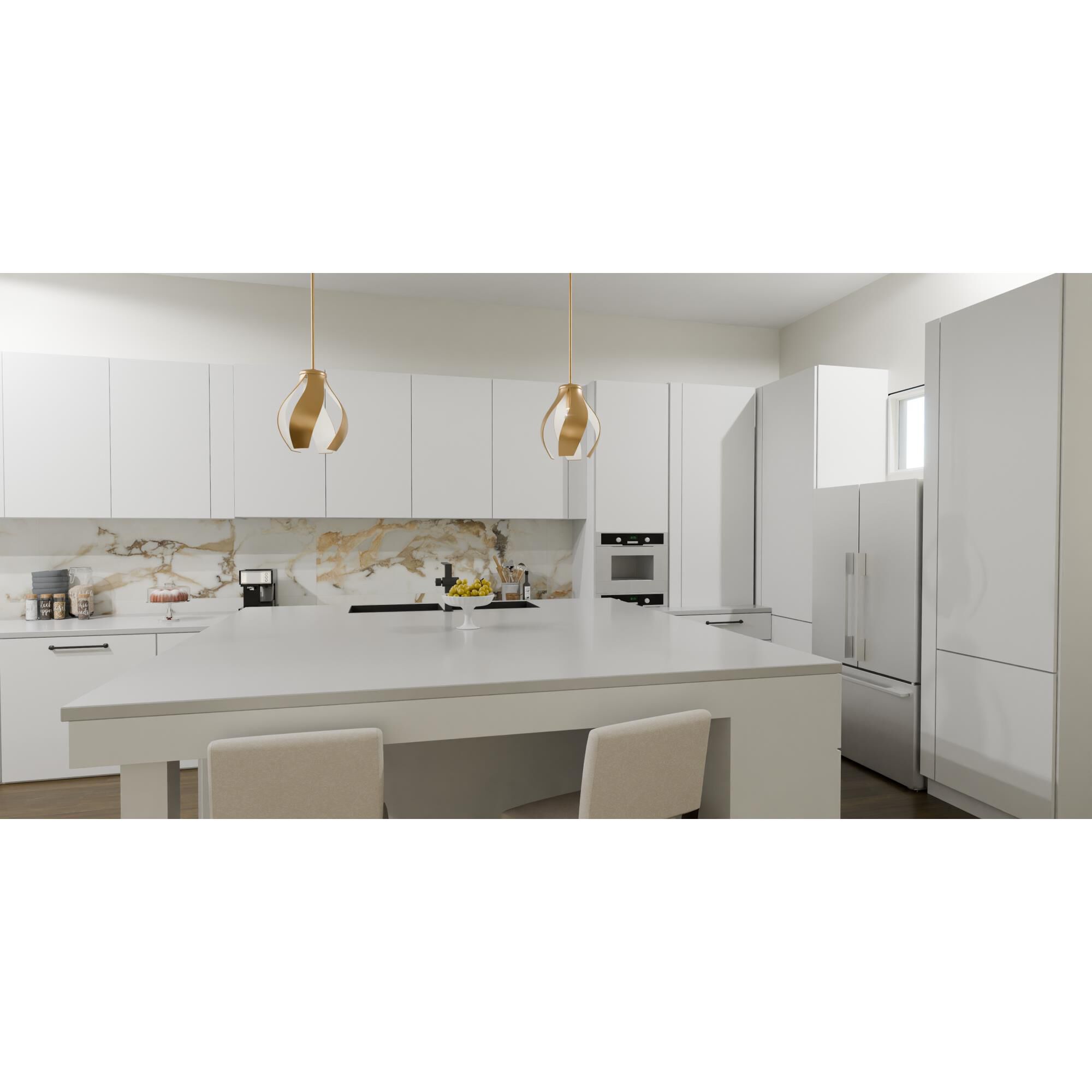 Shown in Brushed Weathered Brass finish and Metal shade