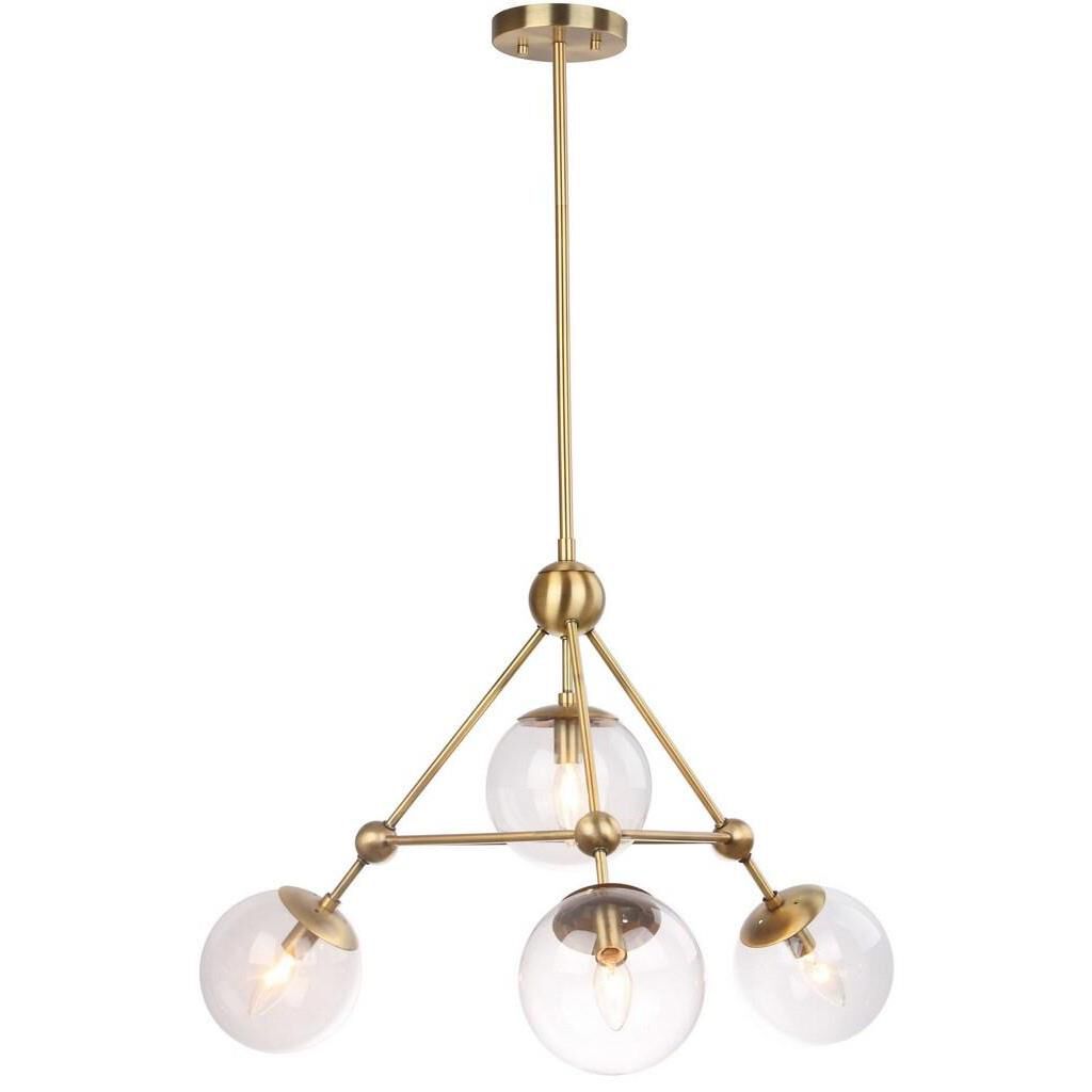 Bain 32 Inch LED Large Pendant by Safavieh